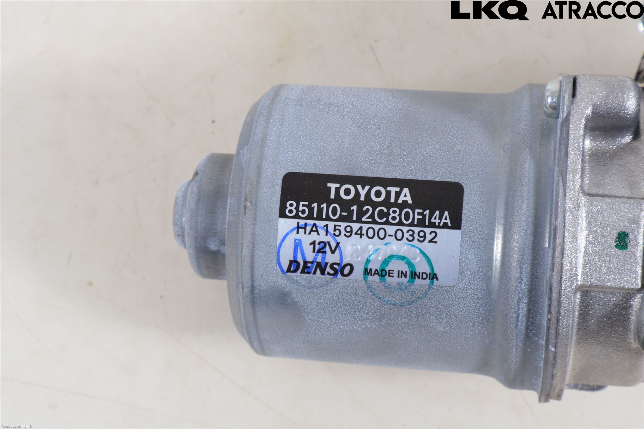 Toyota COROLLA 19- Torkarmotor Vindruta