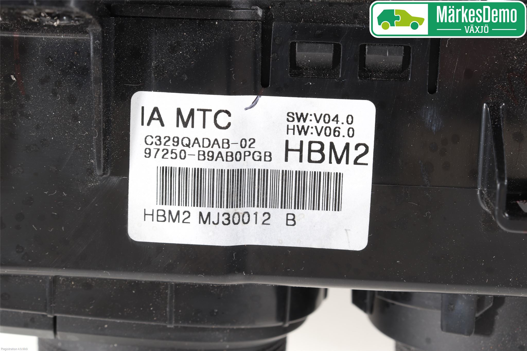 Hyundai i10 BA 17-20 Ac Styrenhet Ac Manöveren