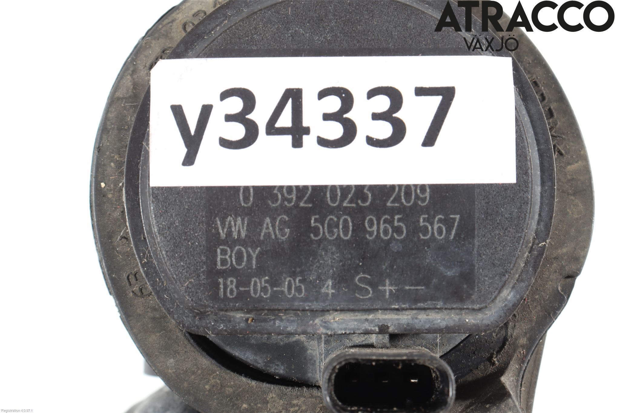 Volkswagen VW CADDY 16-20 Värme Cirkulationspump