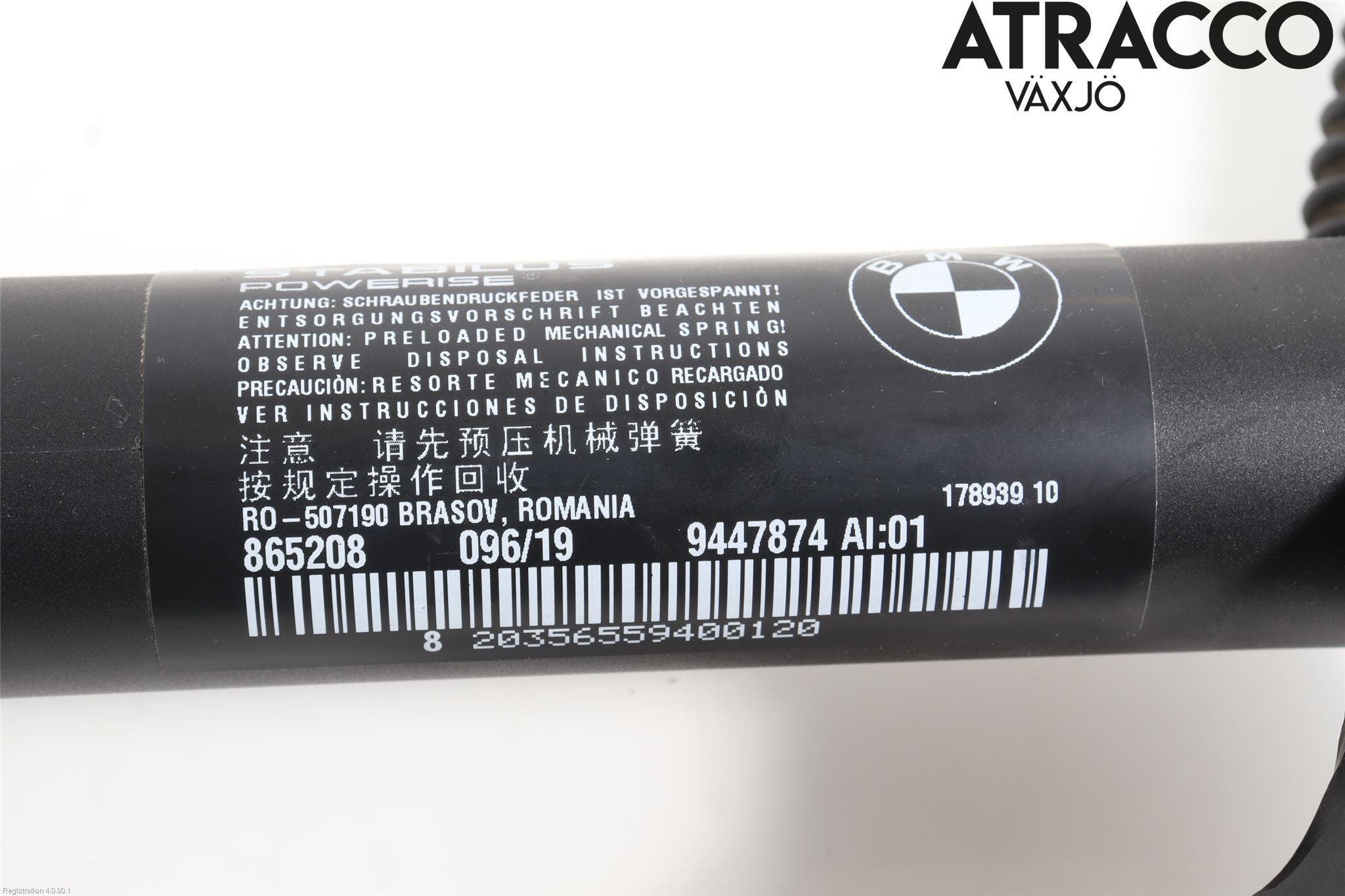 BMW 2 F45 Active Tourer 14-21 Bakluckeöppnare Automatisk