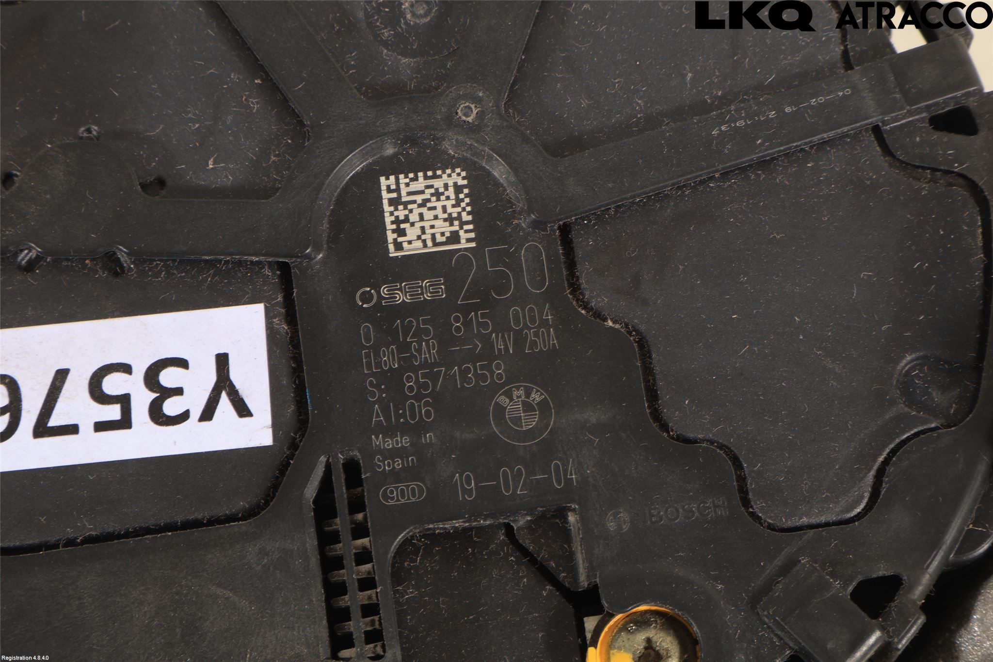 BMW X3 G01 18- Generator