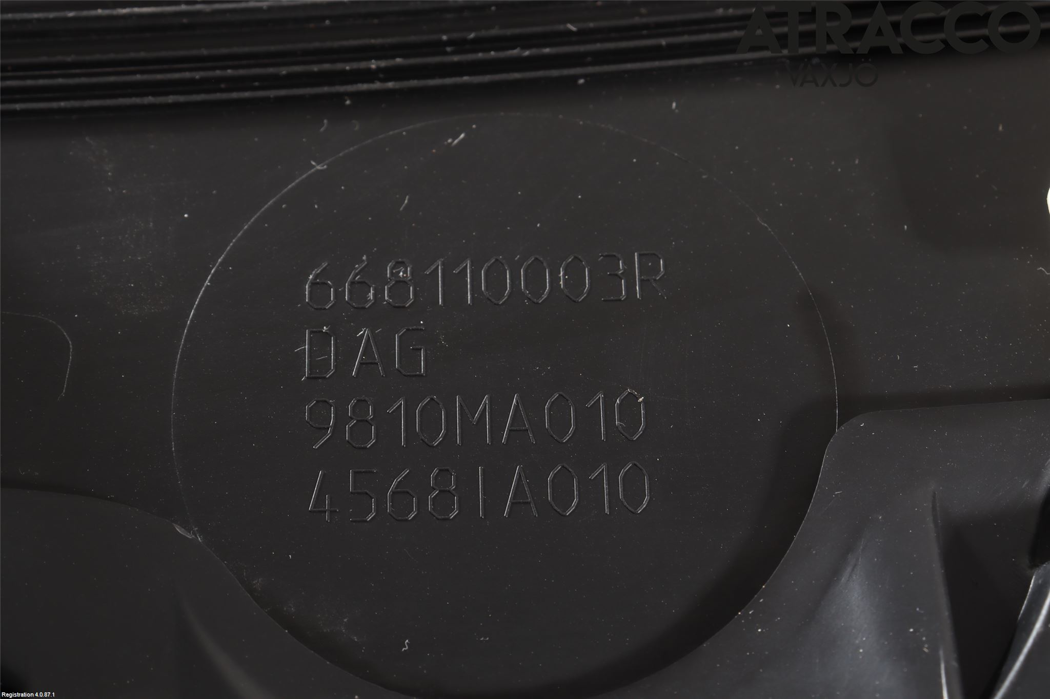 Renault MEGANE III 09-15 Torpedplåt-Torpedplast