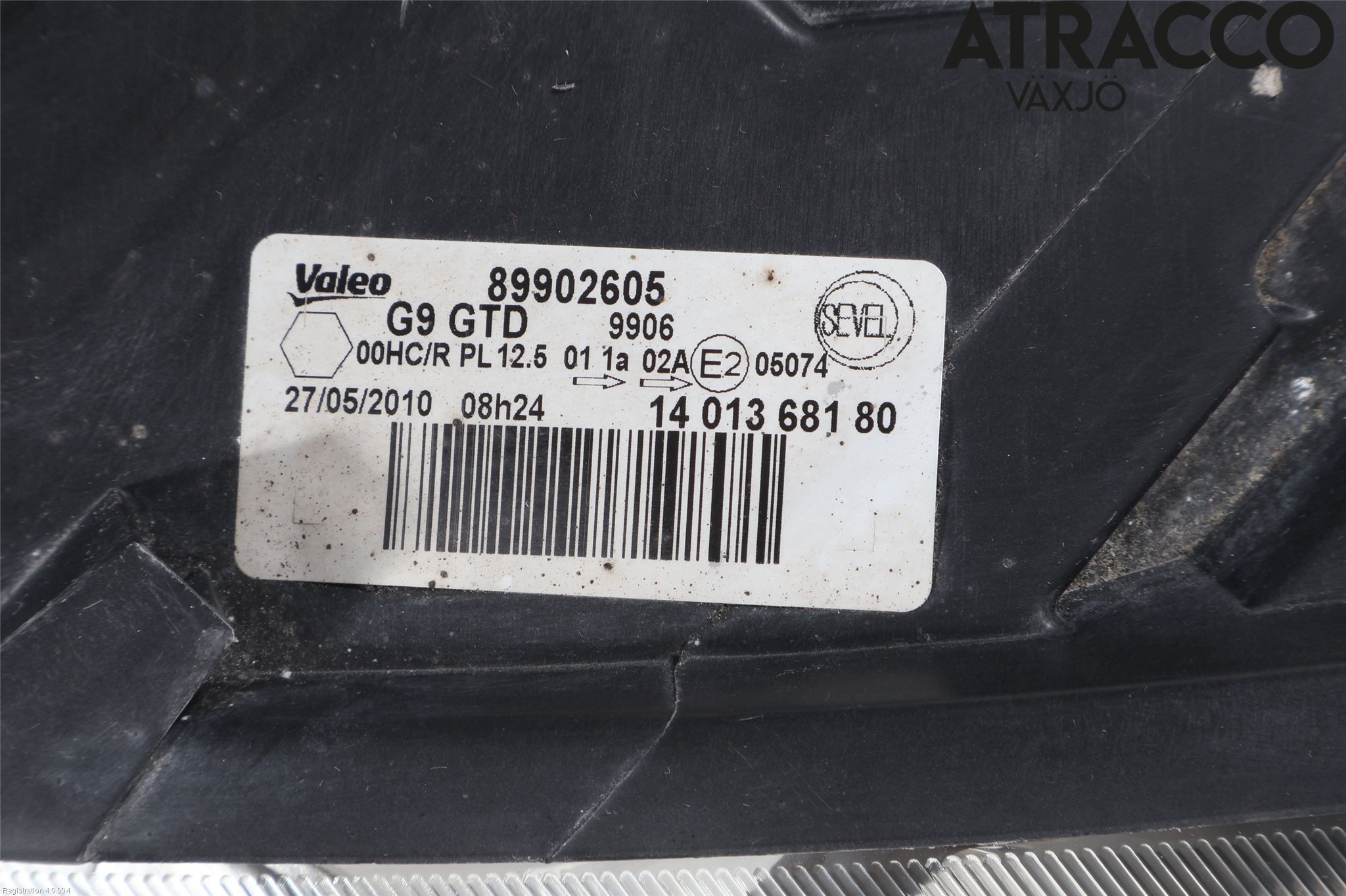 Citroen JUMPY 07-16 Strålkastare Vänster