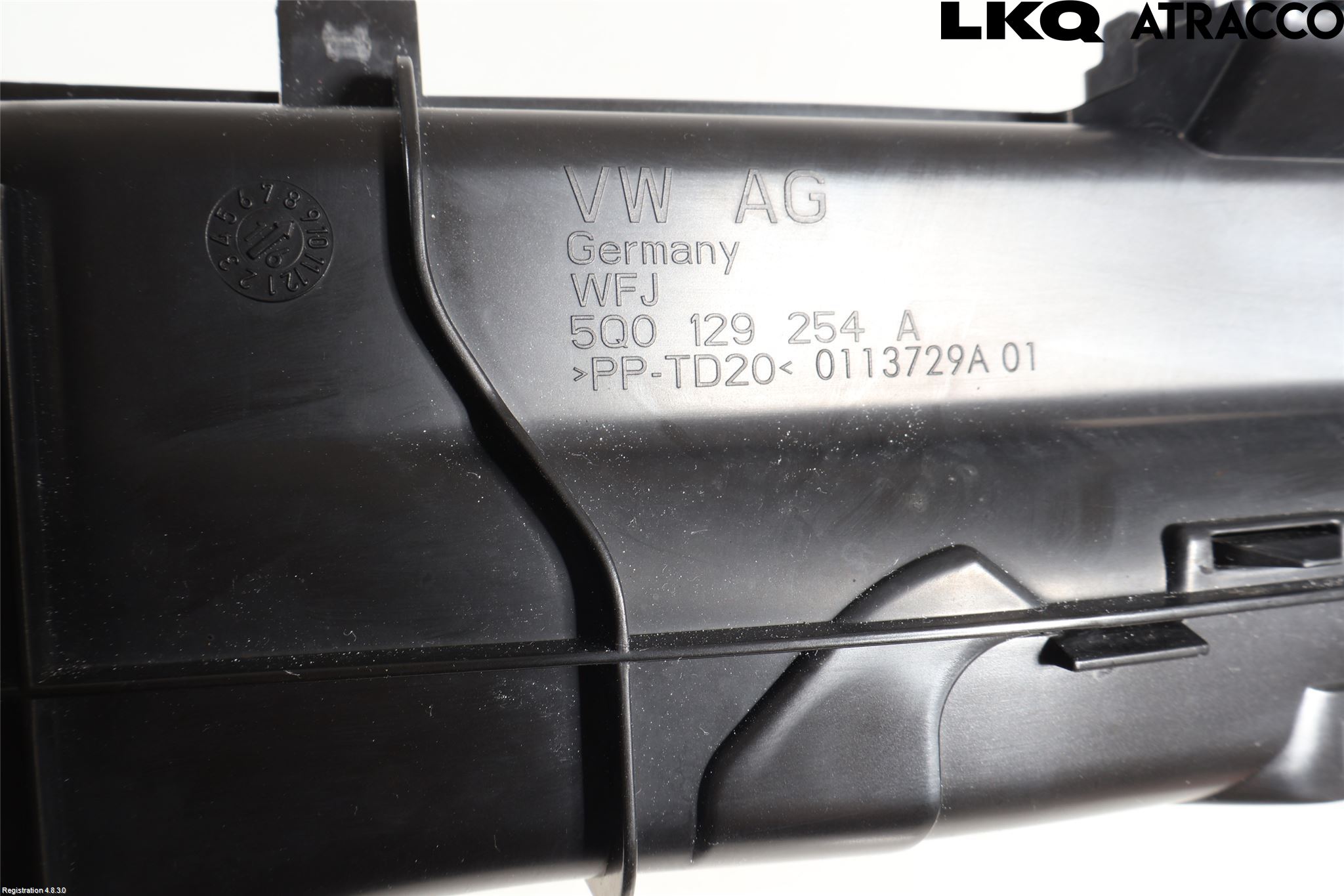 Volkswagen VW GOLF / E-GOLF VII 13-20 Förg-Bälg-Rör Mot Luftr