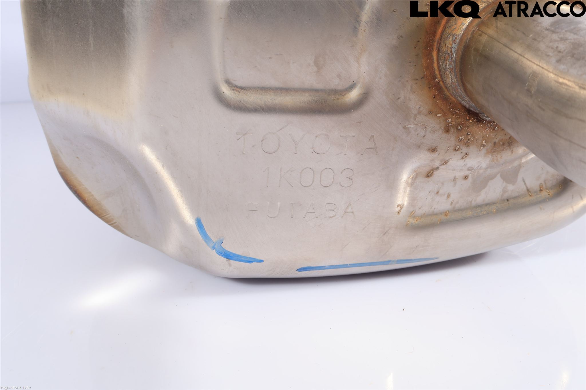 Toyota YARIS XP21 20- Avgas Bakre Dämpare