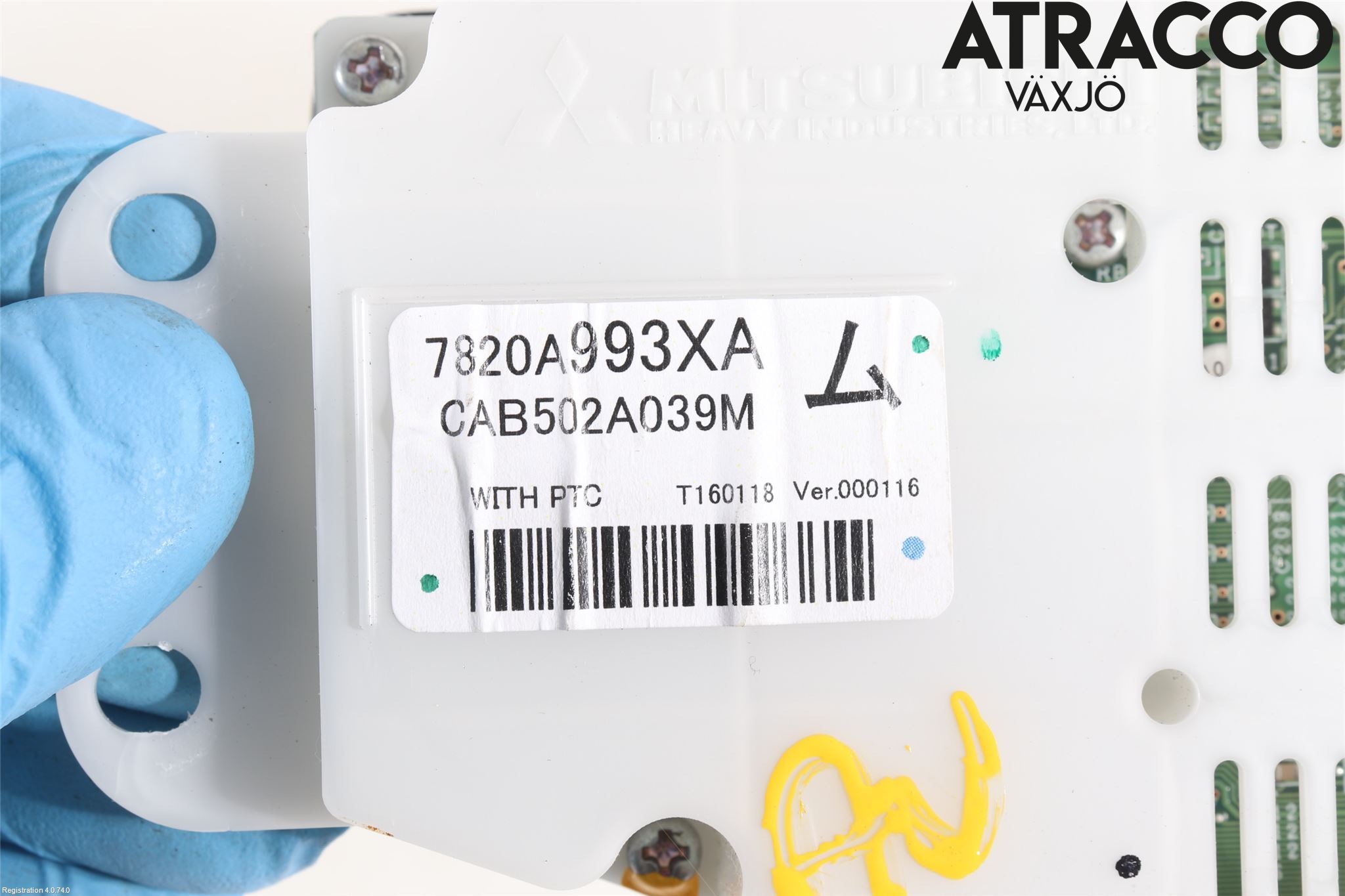 Mitsubishi OUTLANDER 13-21 Ac Styrenhet Ac Manöveren