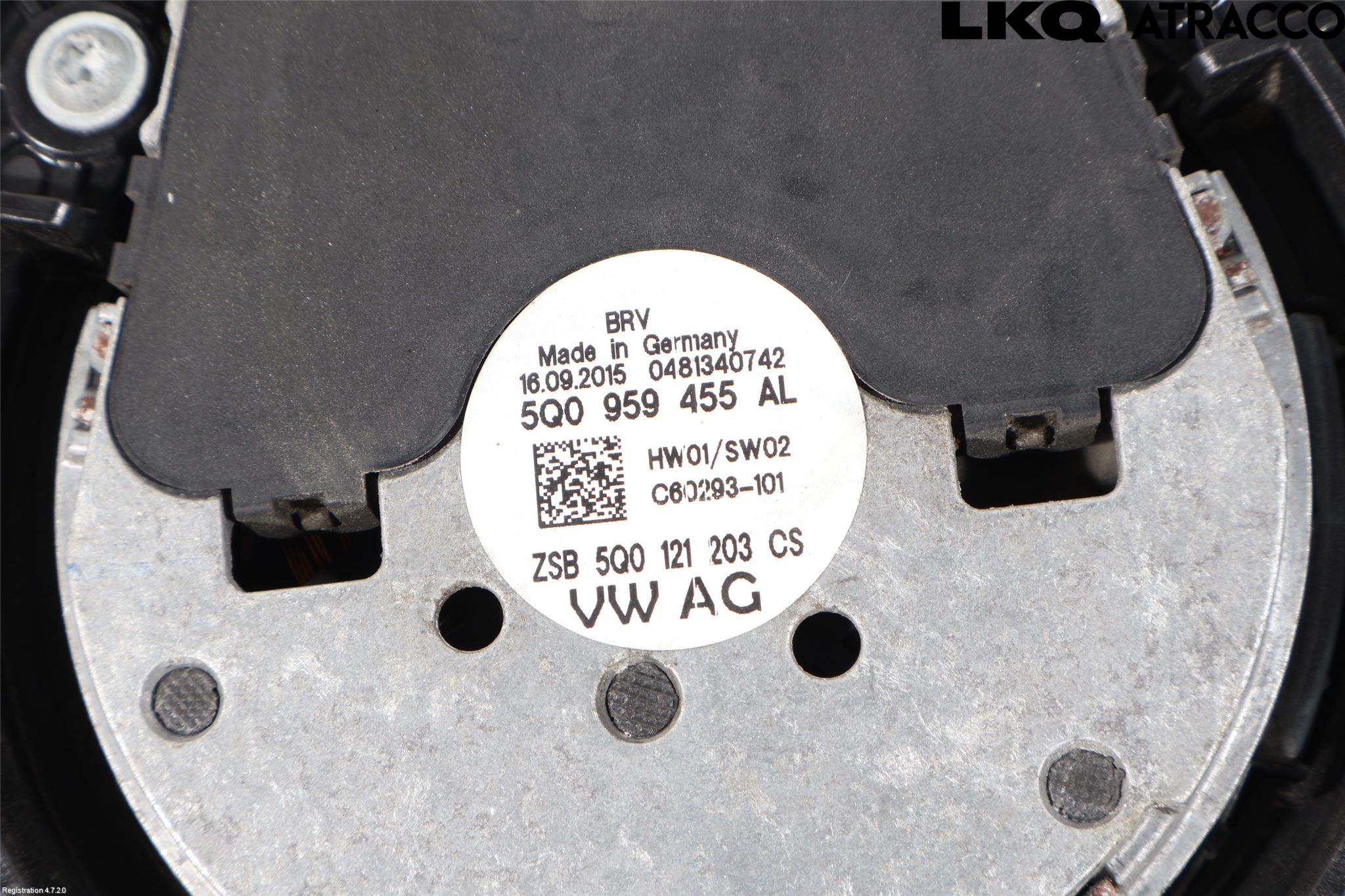 Volkswagen VW GOLF / E-GOLF VII 13-20 Kylfläktkåpa