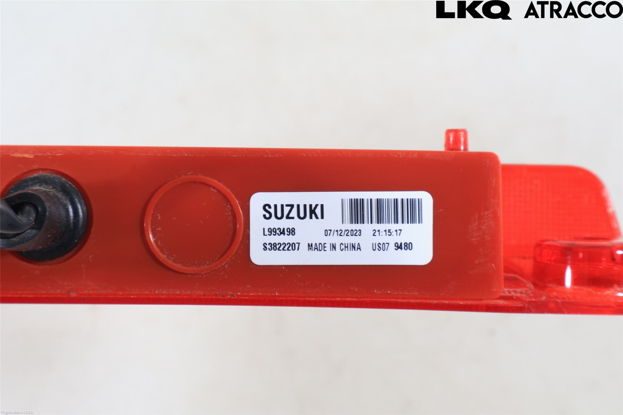 Suzuki SWIFT 17-24 Bromsljus Bakruta