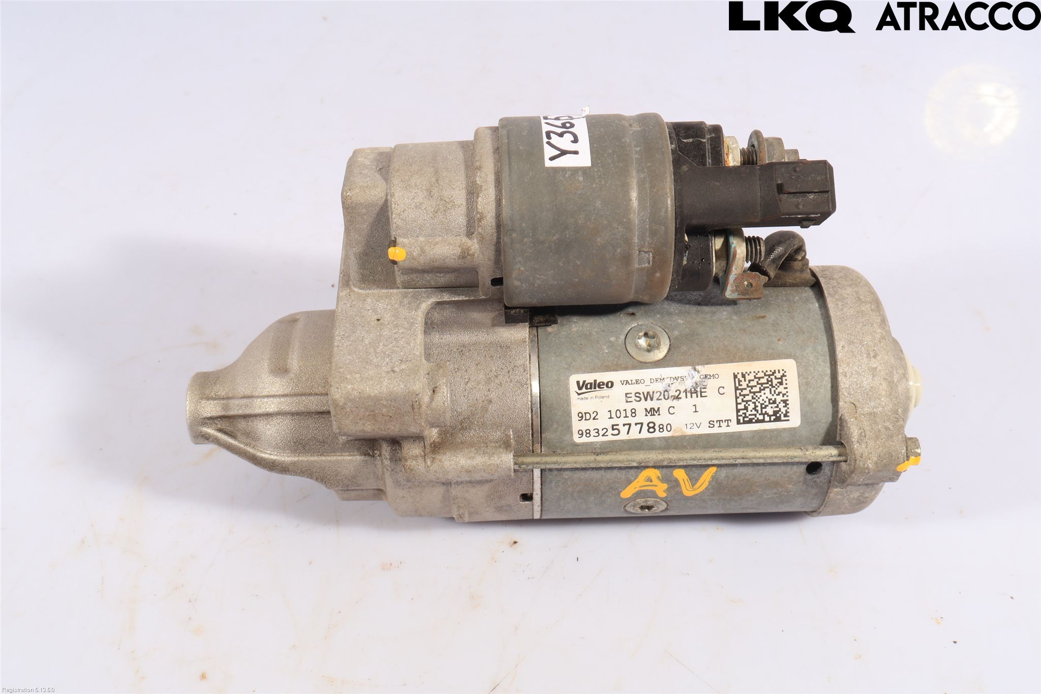 Toyota PROACE II 16- Startmotor Diesel