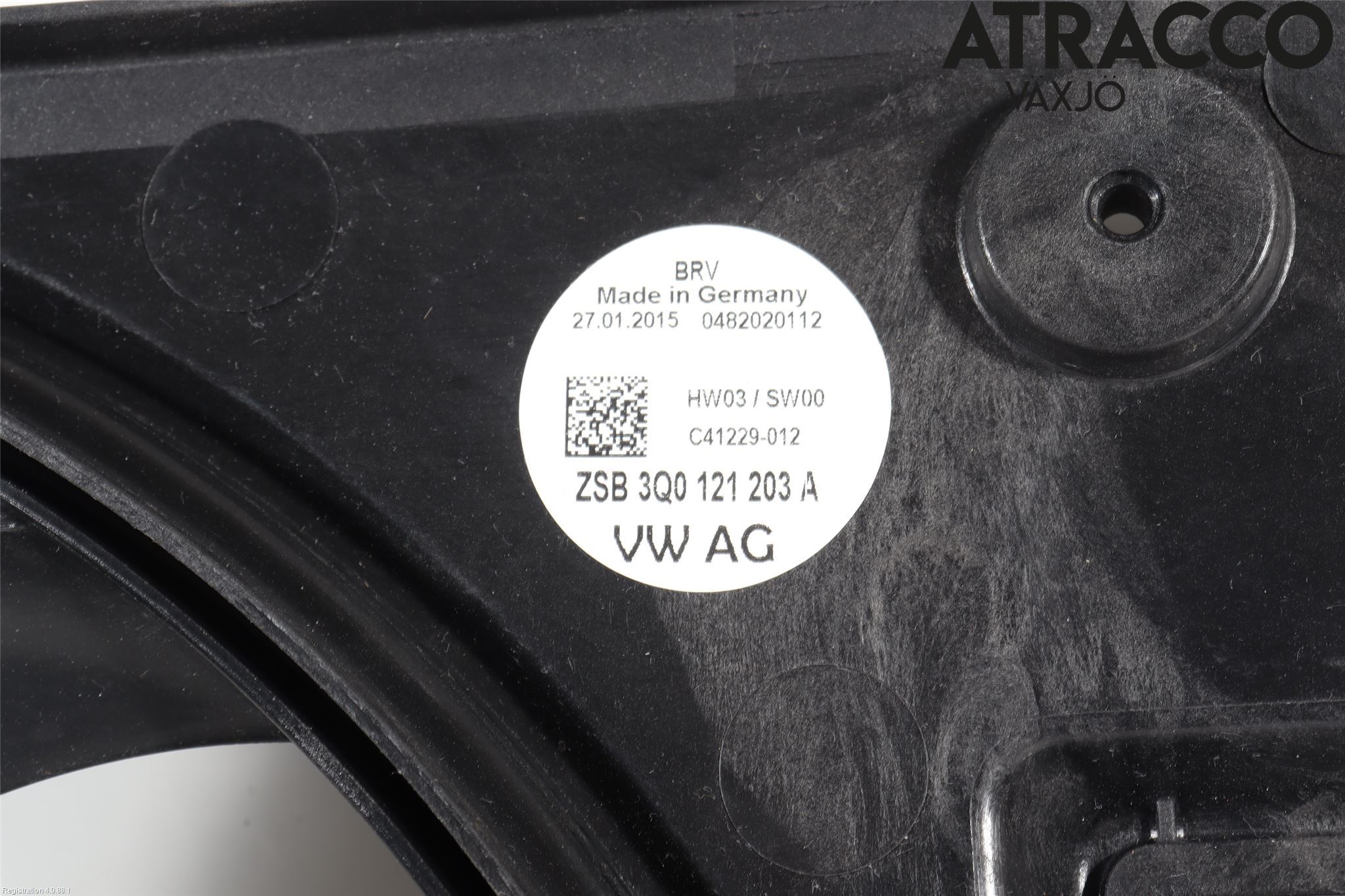 Volkswagen VW PASSAT 15-19 Kylfläktkåpa