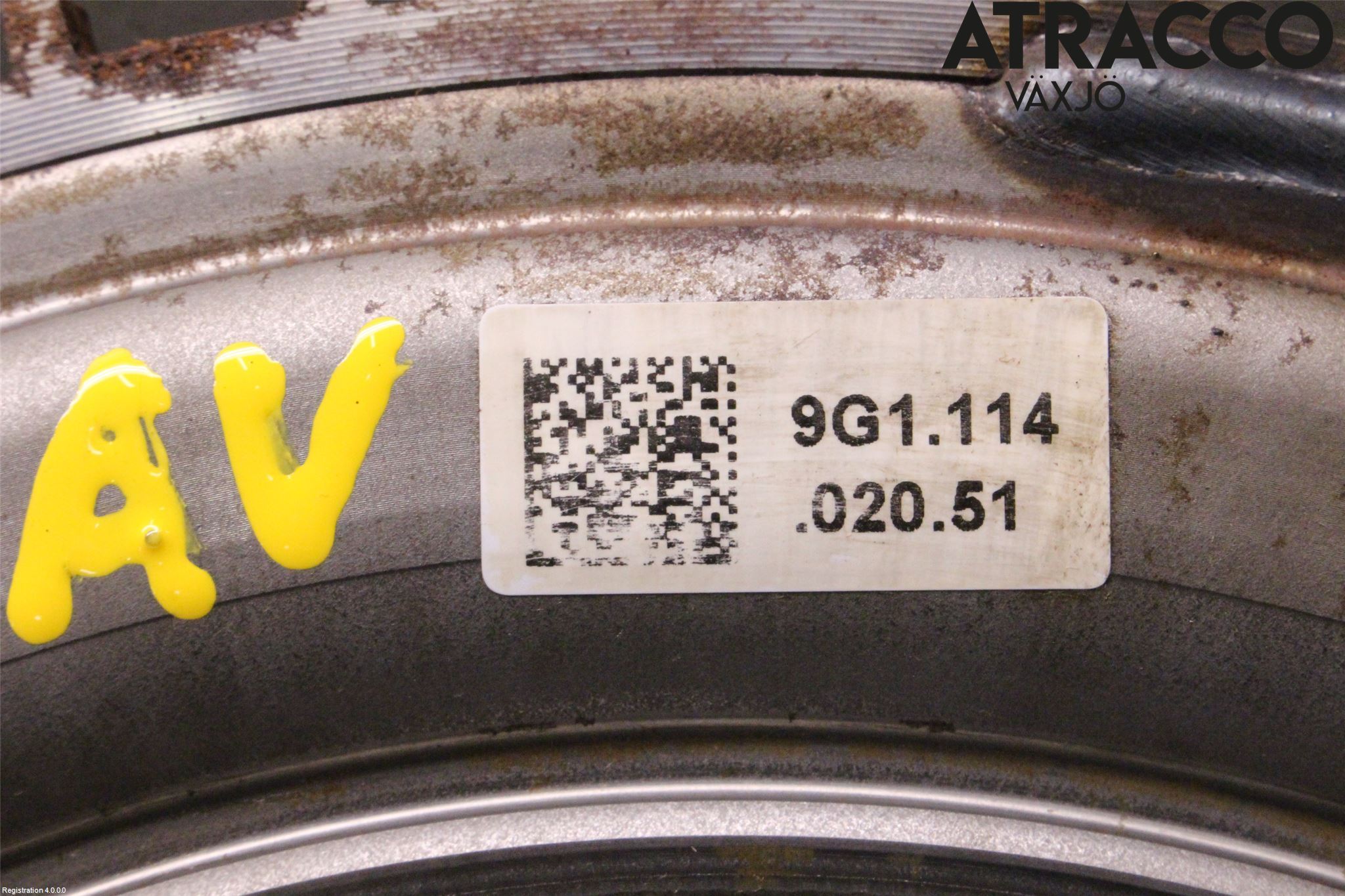 Porsche 911 (997) 05-12 Svänghjul Aut