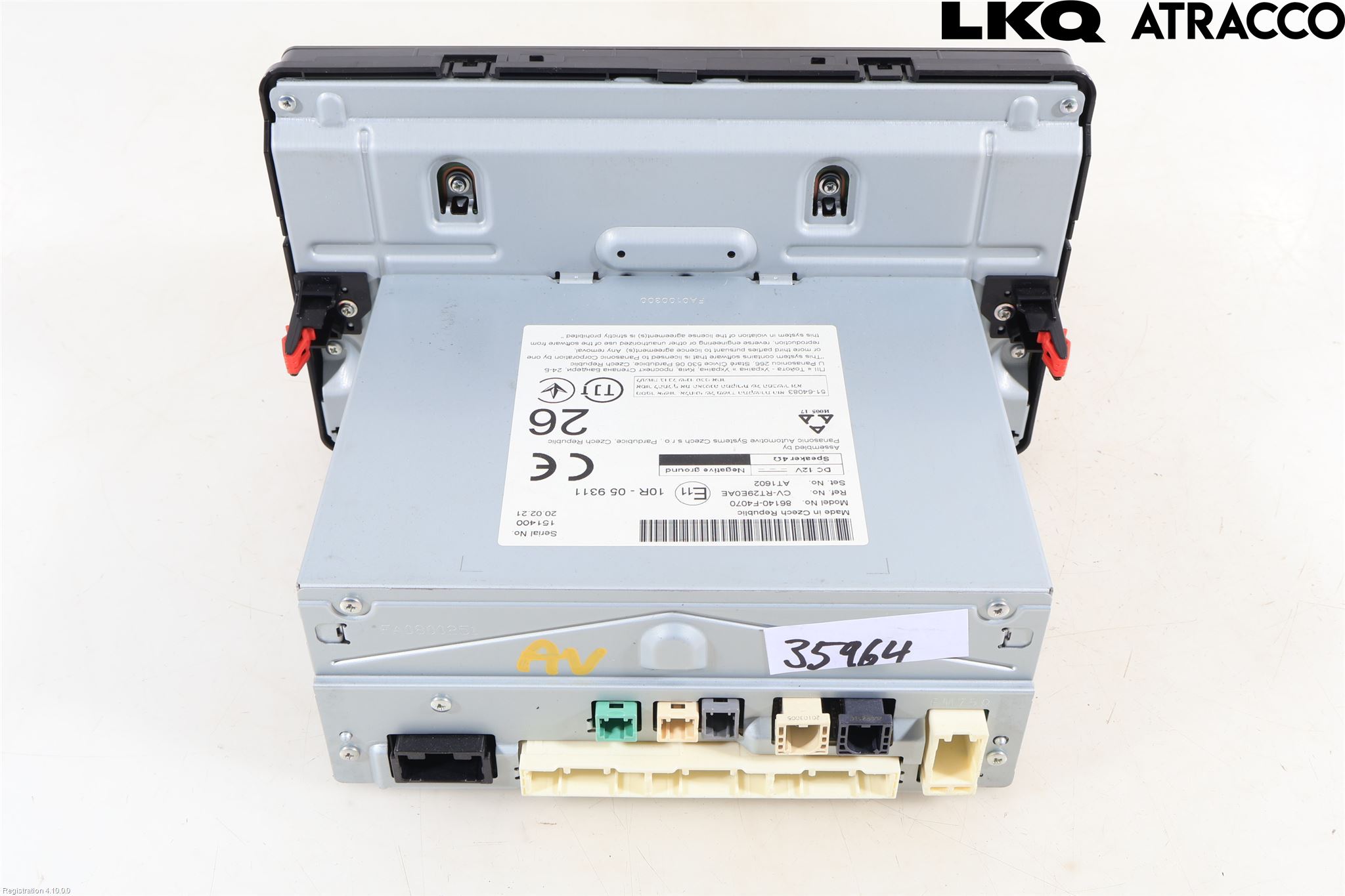 Toyota C-HR 16-23 Cd Radio - Multimediapanel