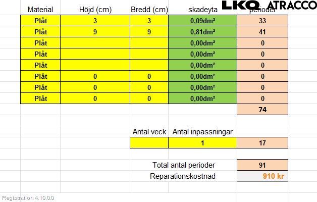 Toyota AURIS 10-12 Dörr Bak Vänster