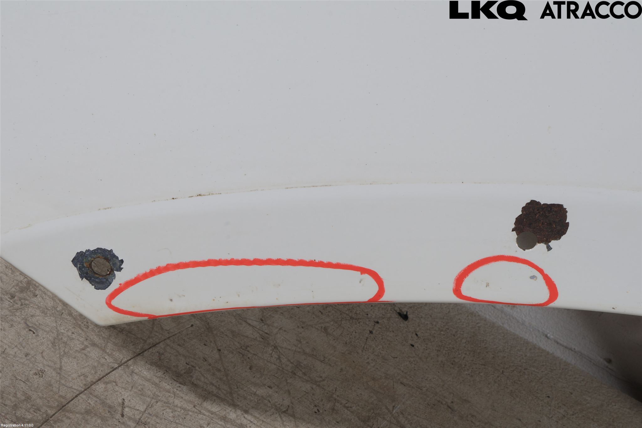 Fiat 500L 13-19 Skärm Fram Vänster