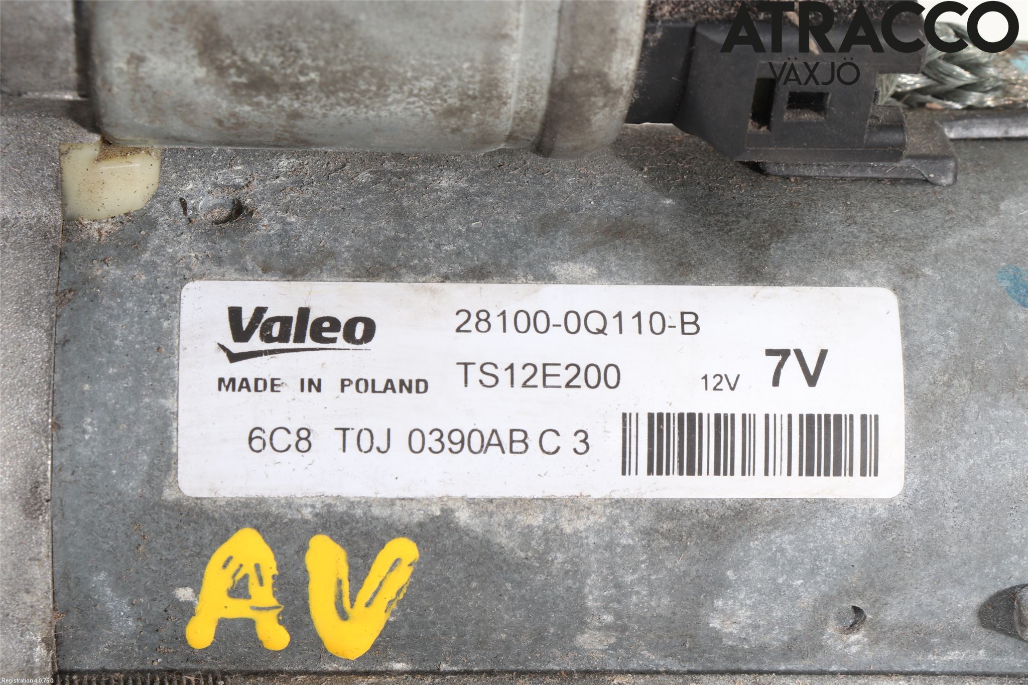 Toyota AYGO 15-21 Startmotor