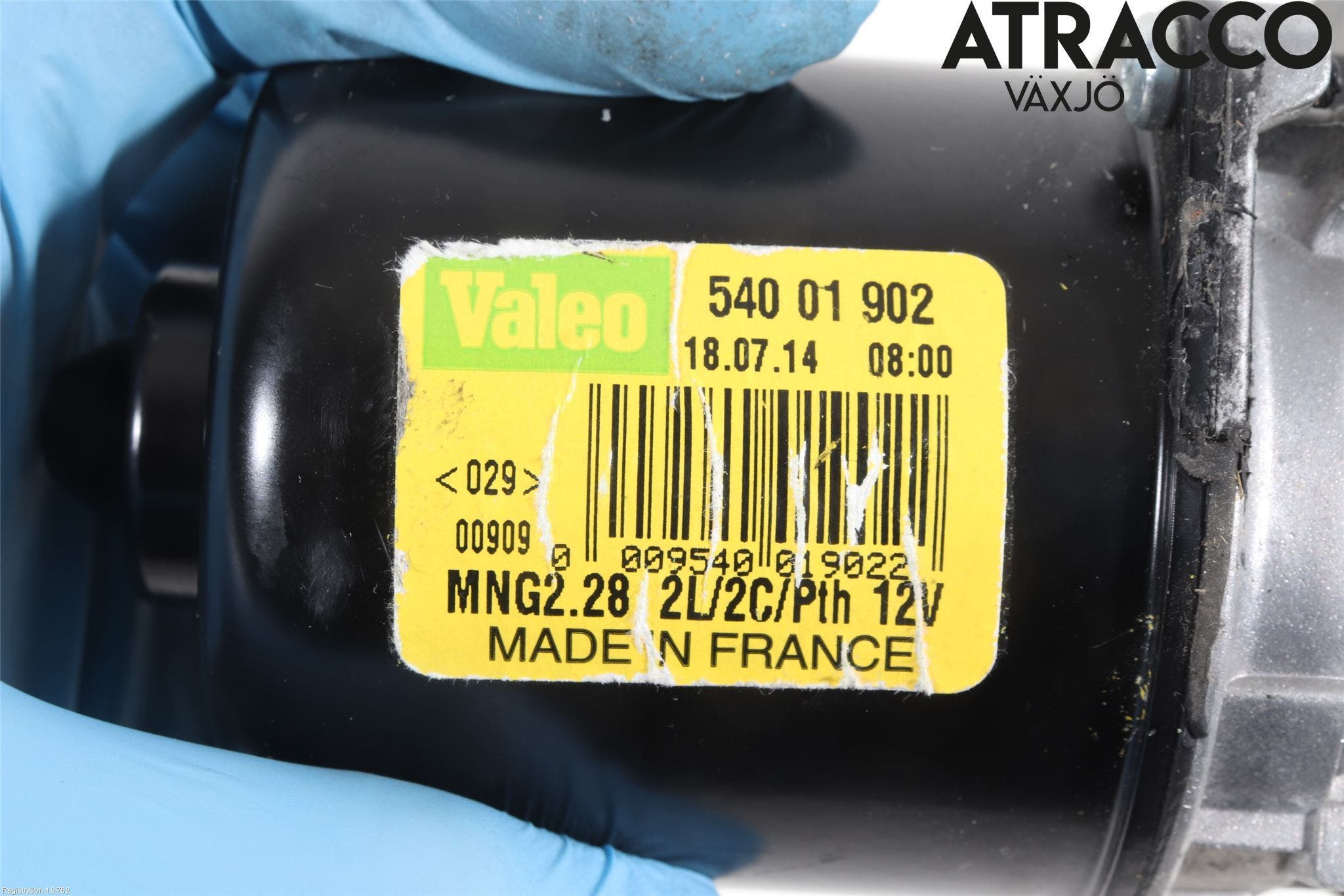 Mercedes-Benz MB CITAN (W415) 13-21 Torkarmotor Vindruta