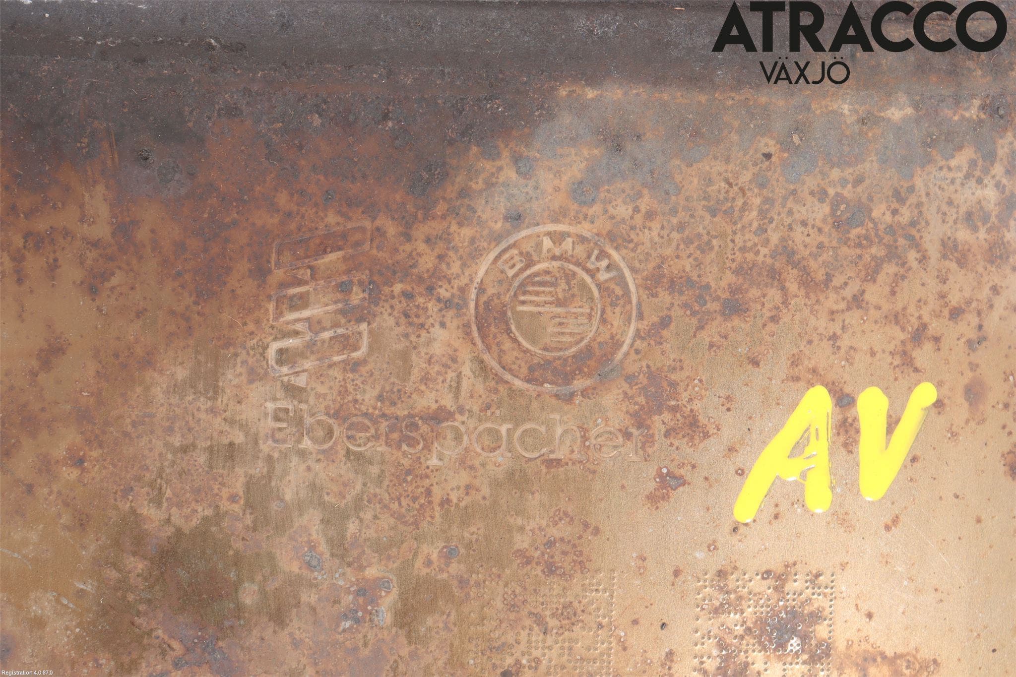 BMW 5 F10/F11/F18 09-17 Avgas Partikelfilter