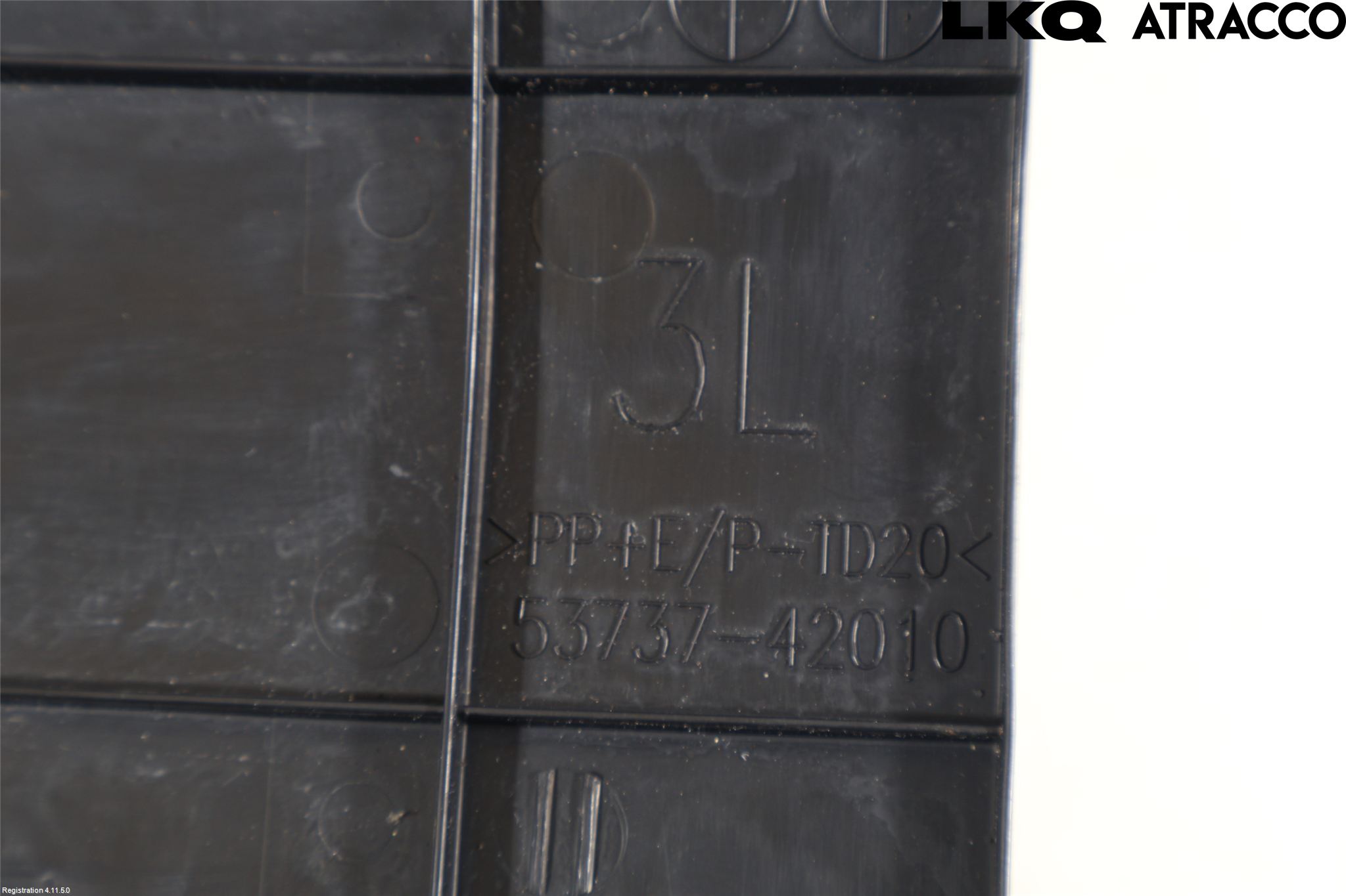 Toyota RAV4 19- Hasplåt Plåt-Plast