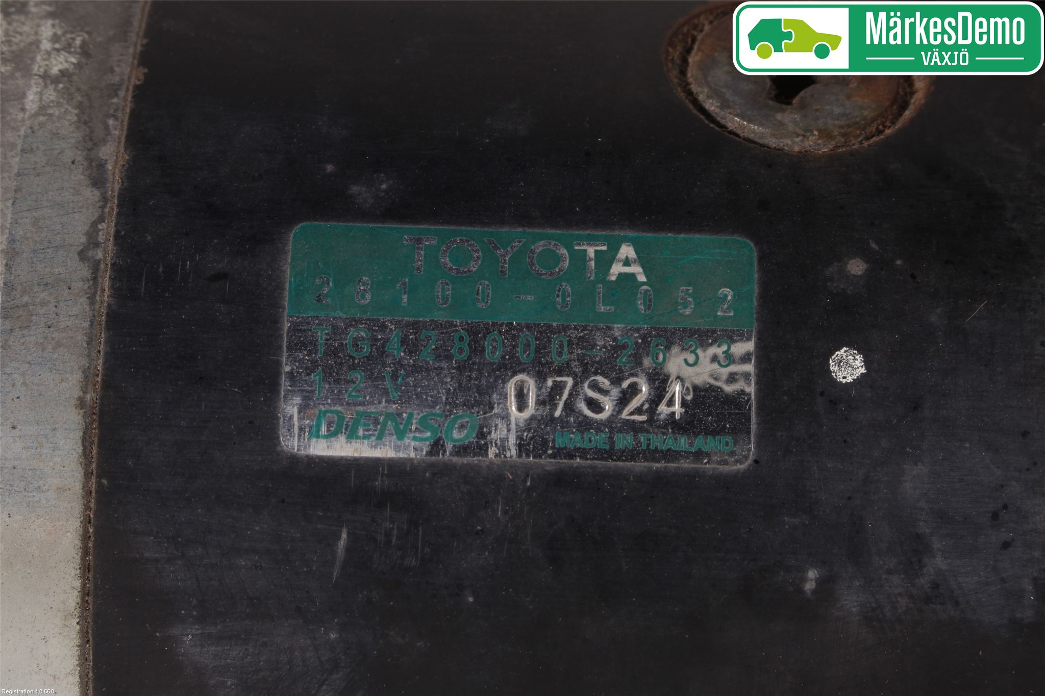 Toyota HILUX 05-16 Startmotor Diesel