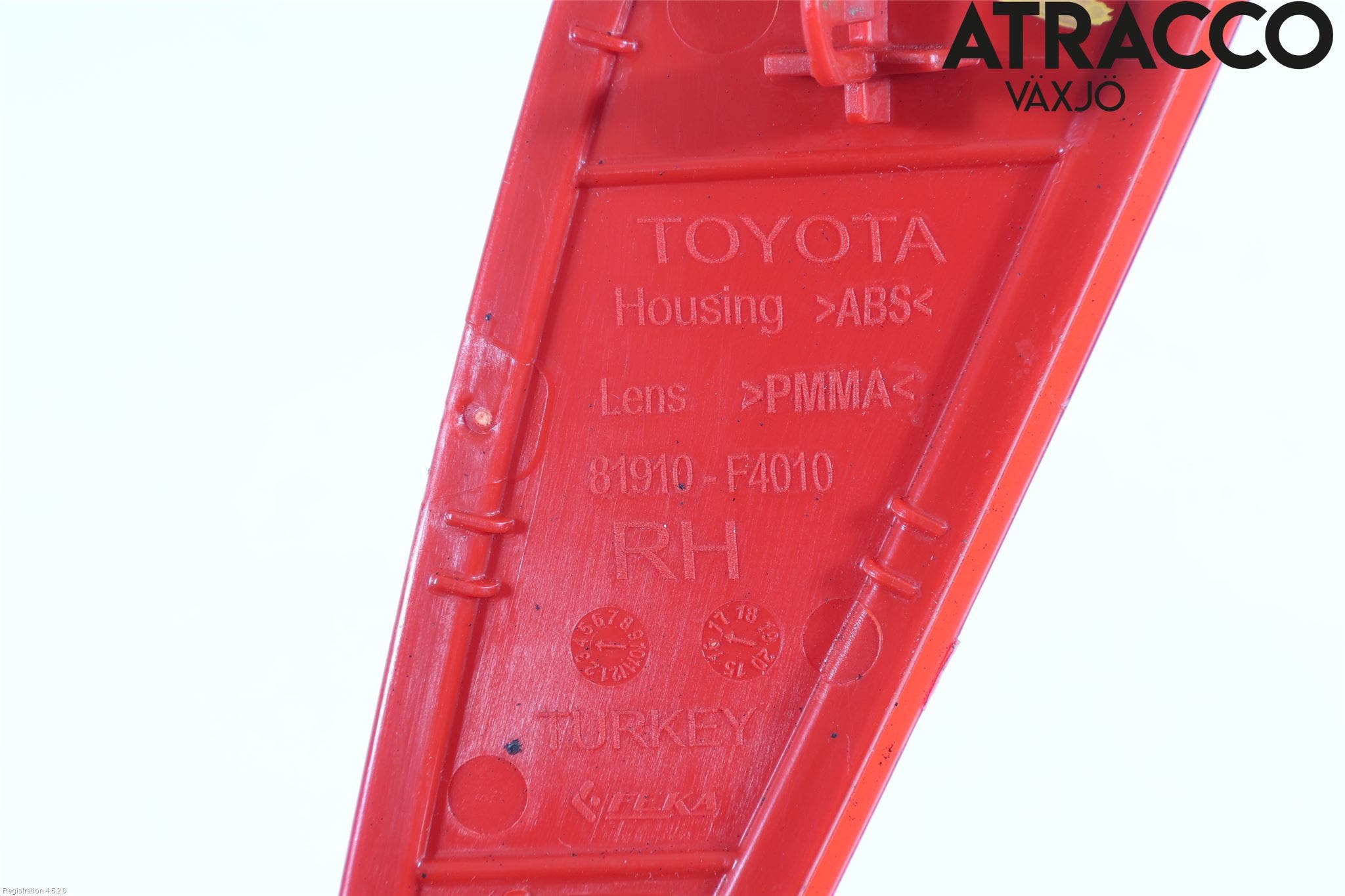 Toyota C-HR 16-23 Dimljus/Reflex Bak