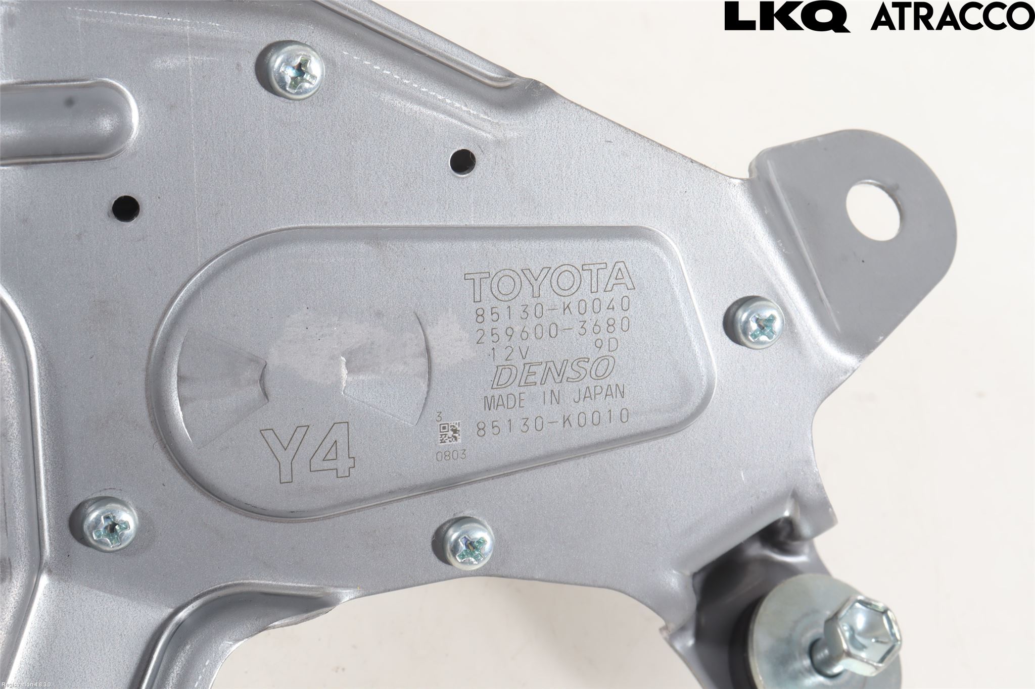 Toyota YARIS XP21 20- Torkarmotor Baklucka