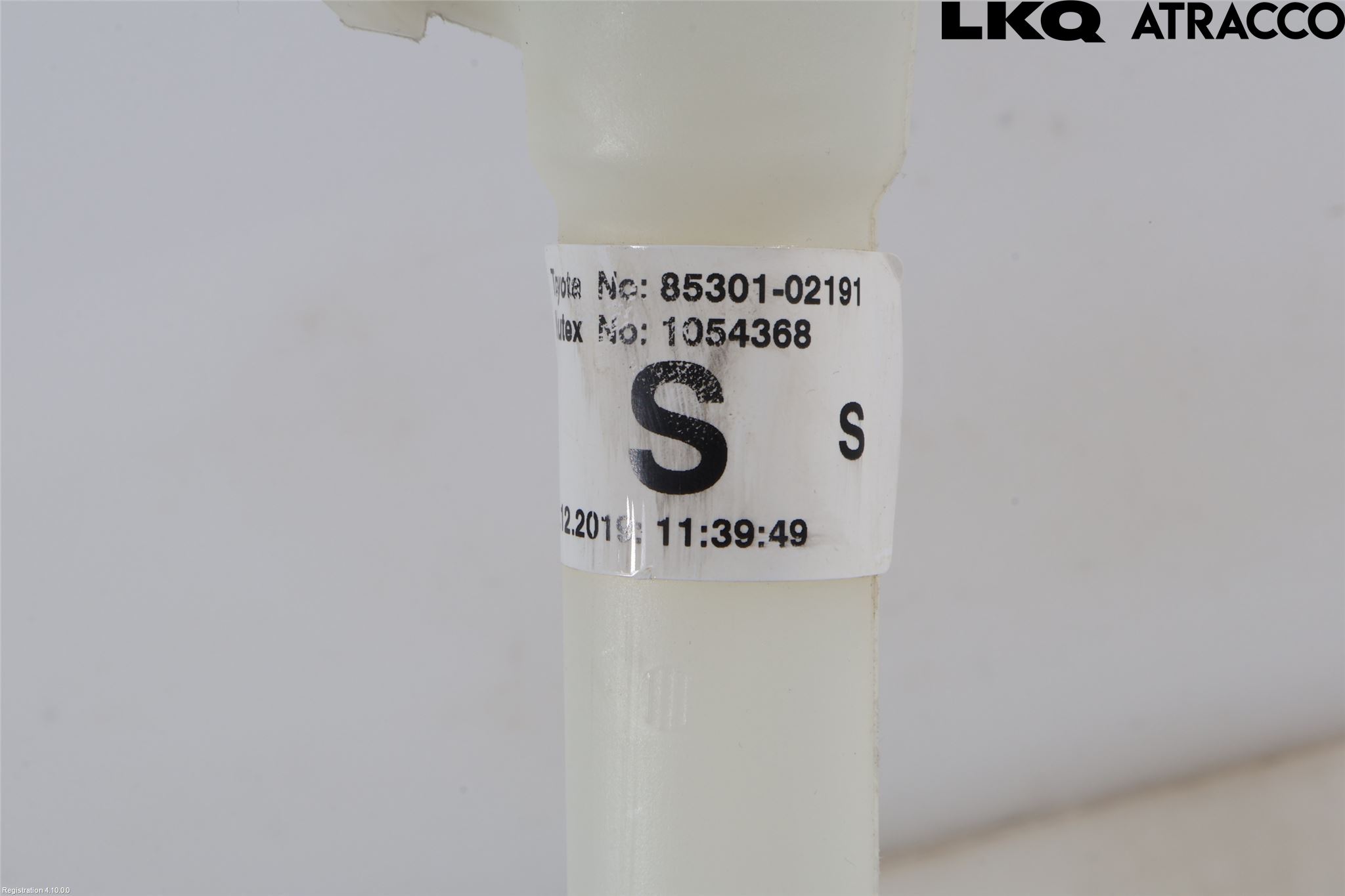 Toyota COROLLA 19- Spolartank Påfyllningsrör