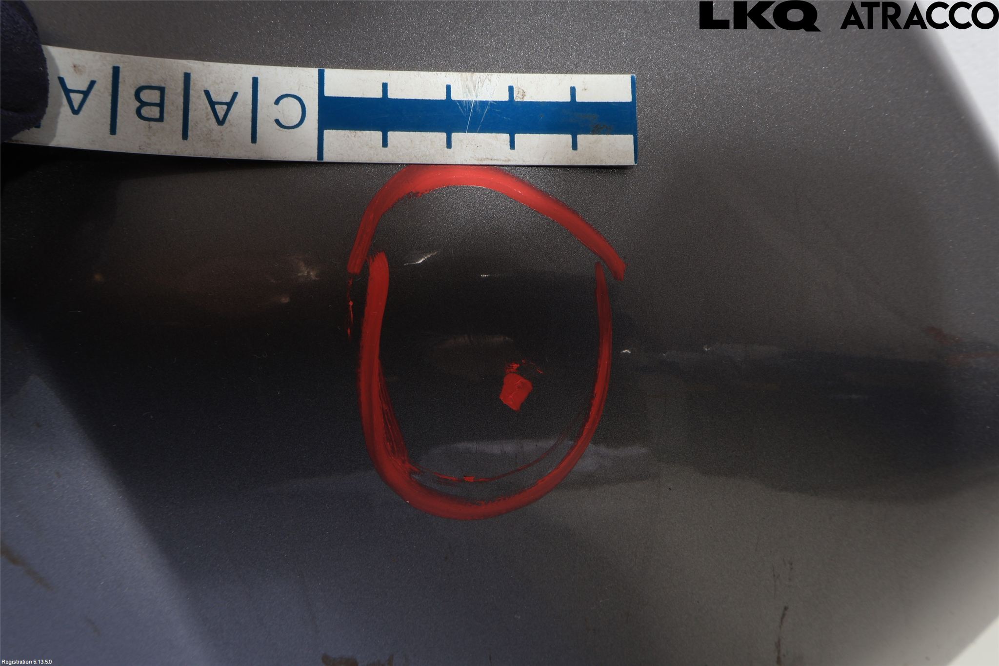 Toyota RAV4 19- Stötfångardel Bak Mitt