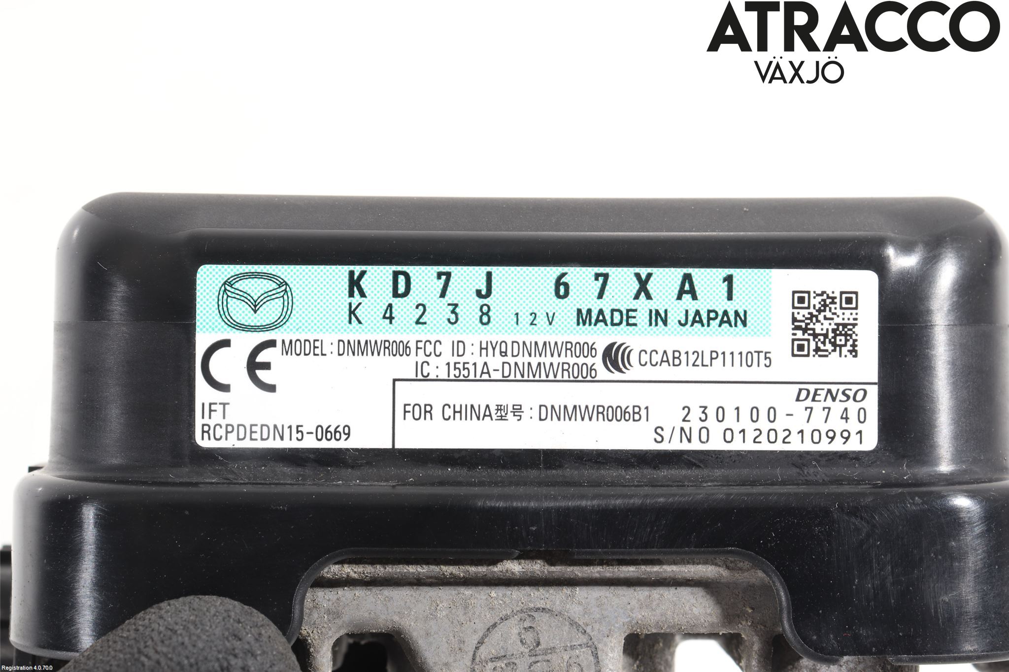 Mazda CX-3 Sensor Aktivt Kollisionsskydd