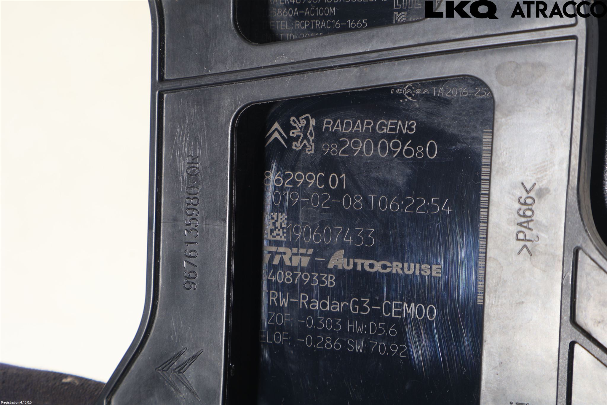 Toyota PROACE II 16- Sensor Adaptiv Farthållare