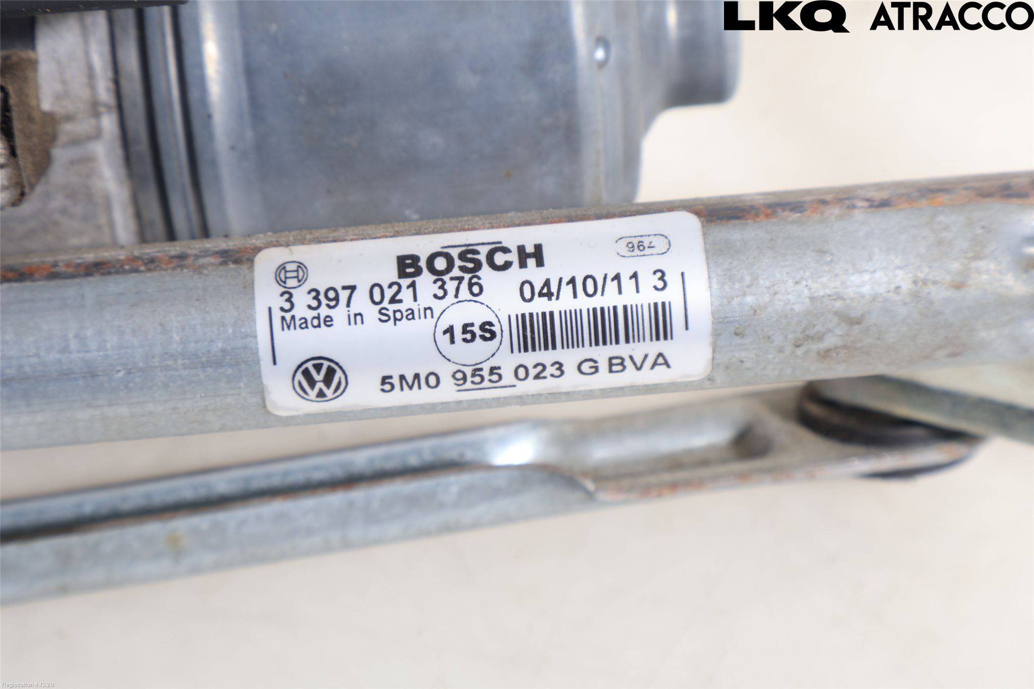 Volkswagen VW GOLF PLUS/CROSS GOLF 04-14 Torkarmekanism Vindruta