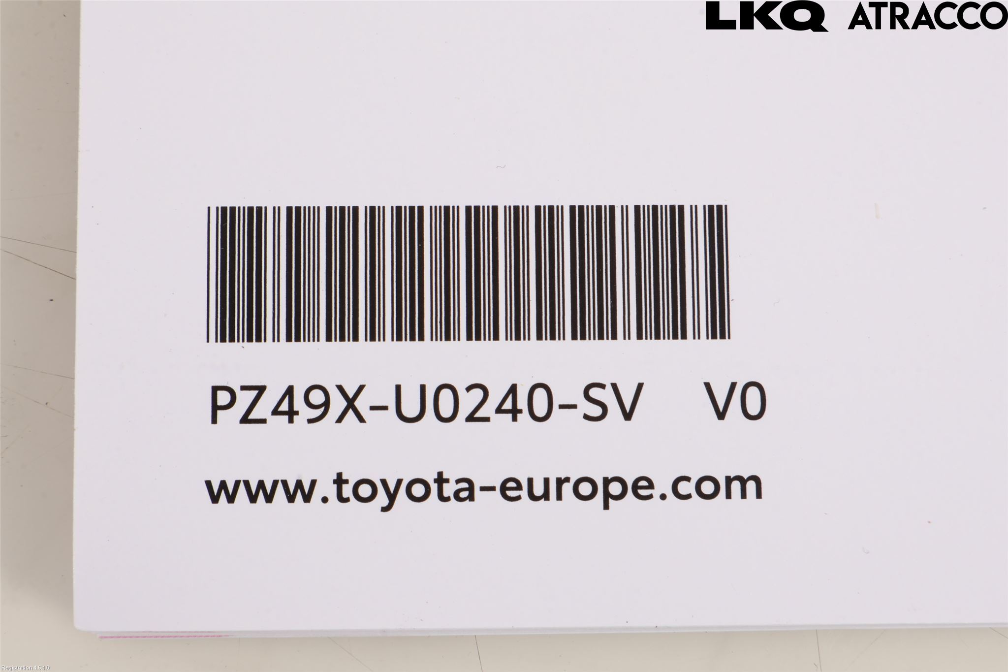 Toyota RAV4 19- Instruktionsbok