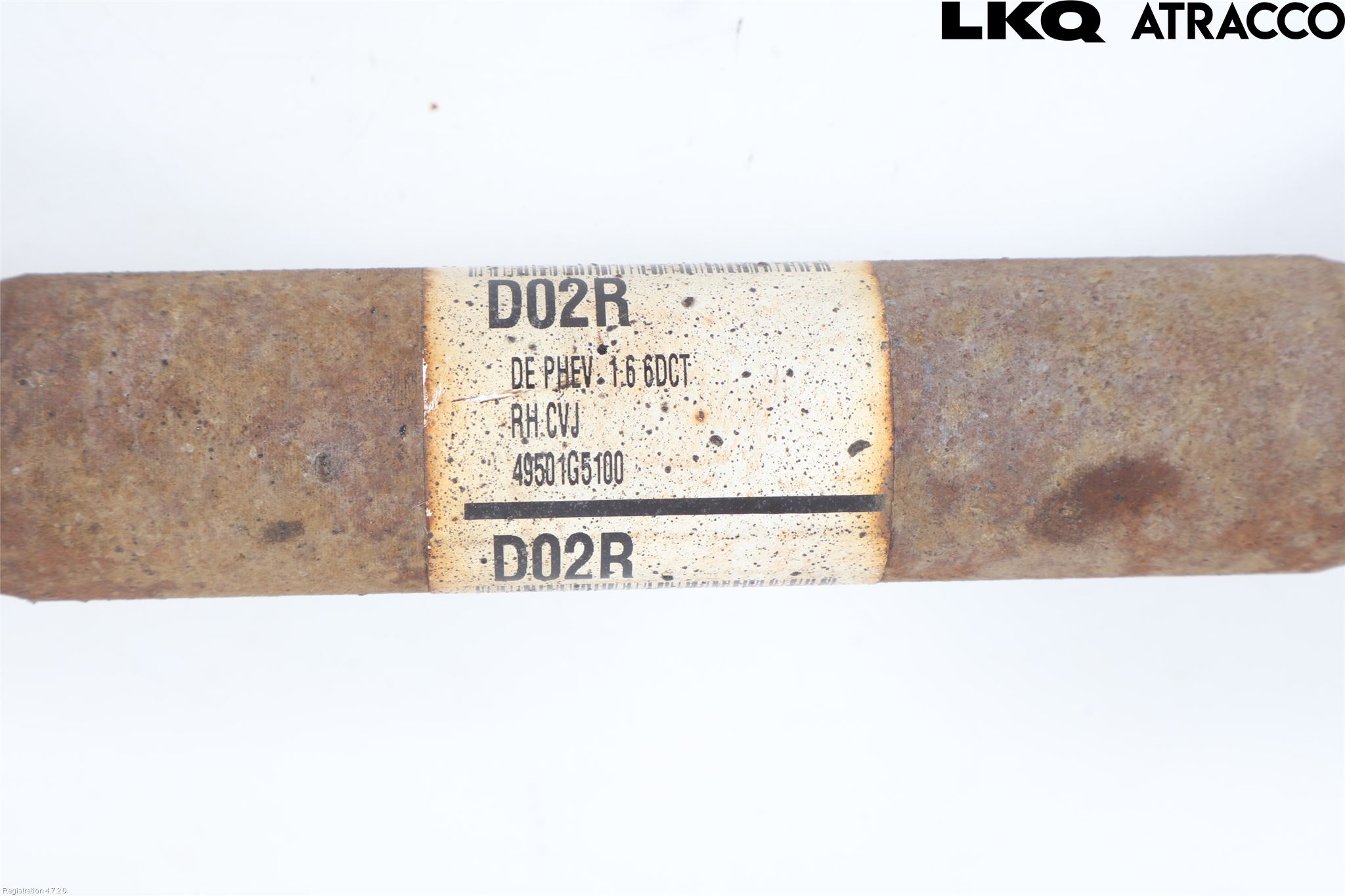 Kia NIRO (DE) 17-22 Drivaxel Fram Höger