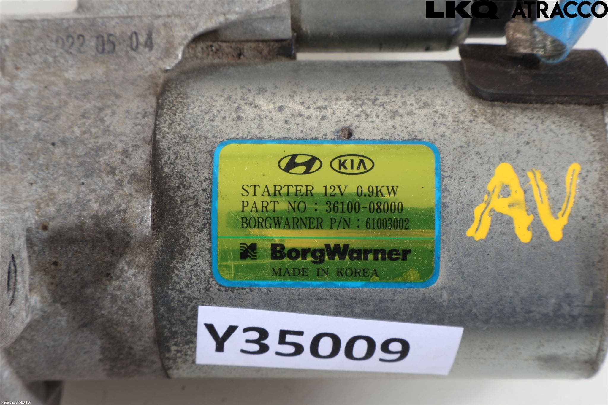 Hyundai BAYON BC3 21- Startmotor