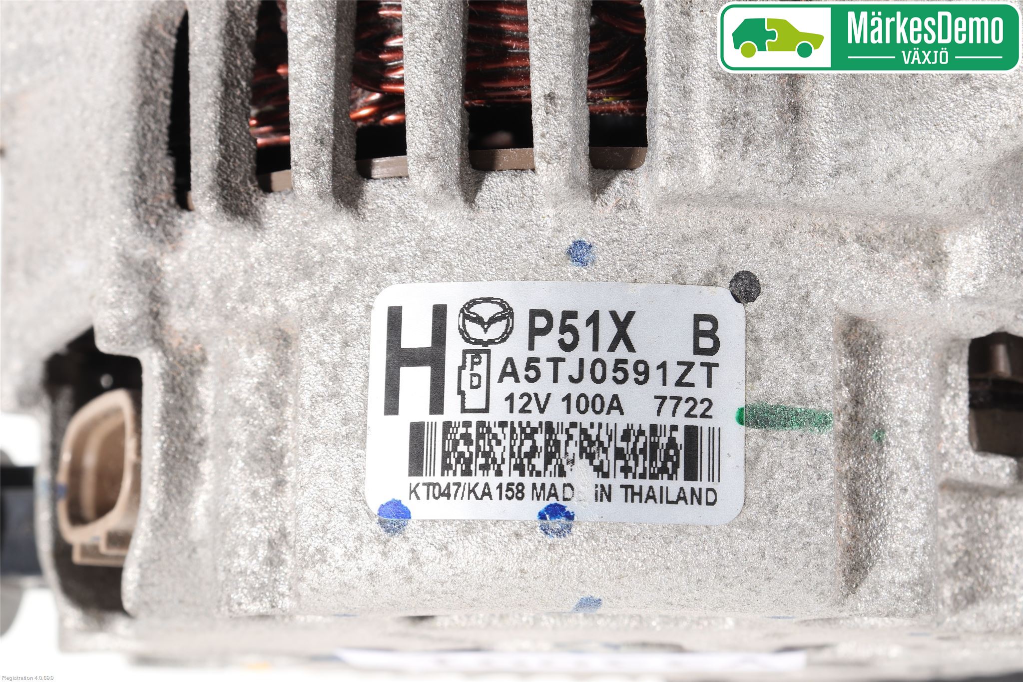 Mazda 3 III 14-19 Generator