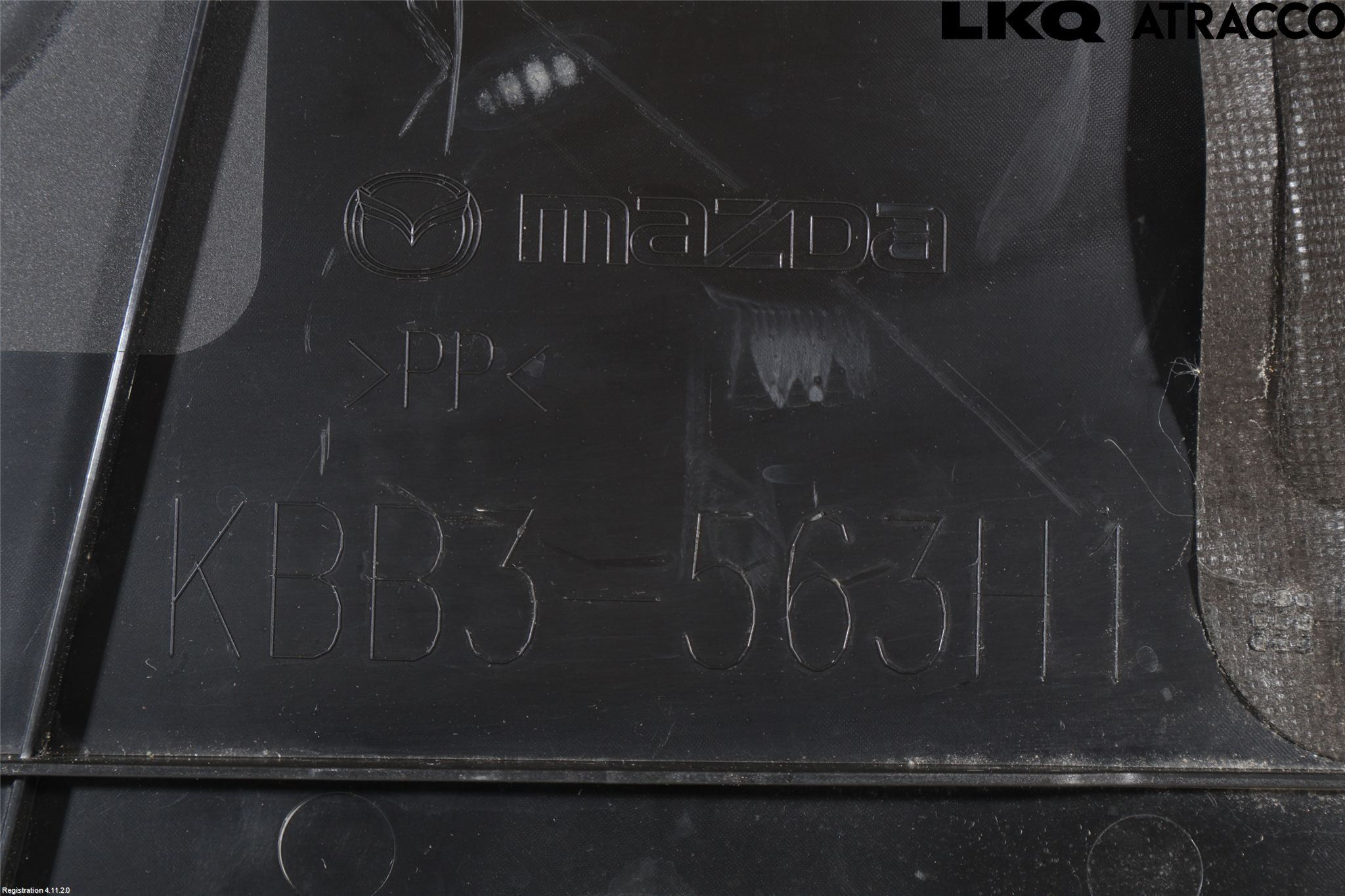 Mazda CX-60 22- Hasplåt Plåt-Plast