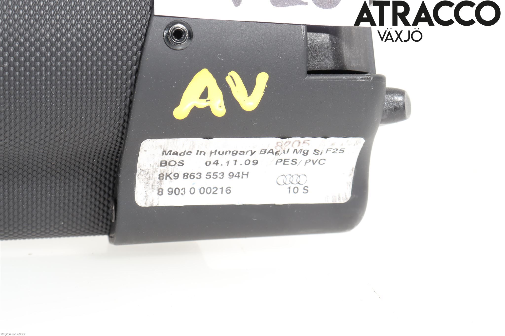 Audi A4/S4 08-11 Insynskydd