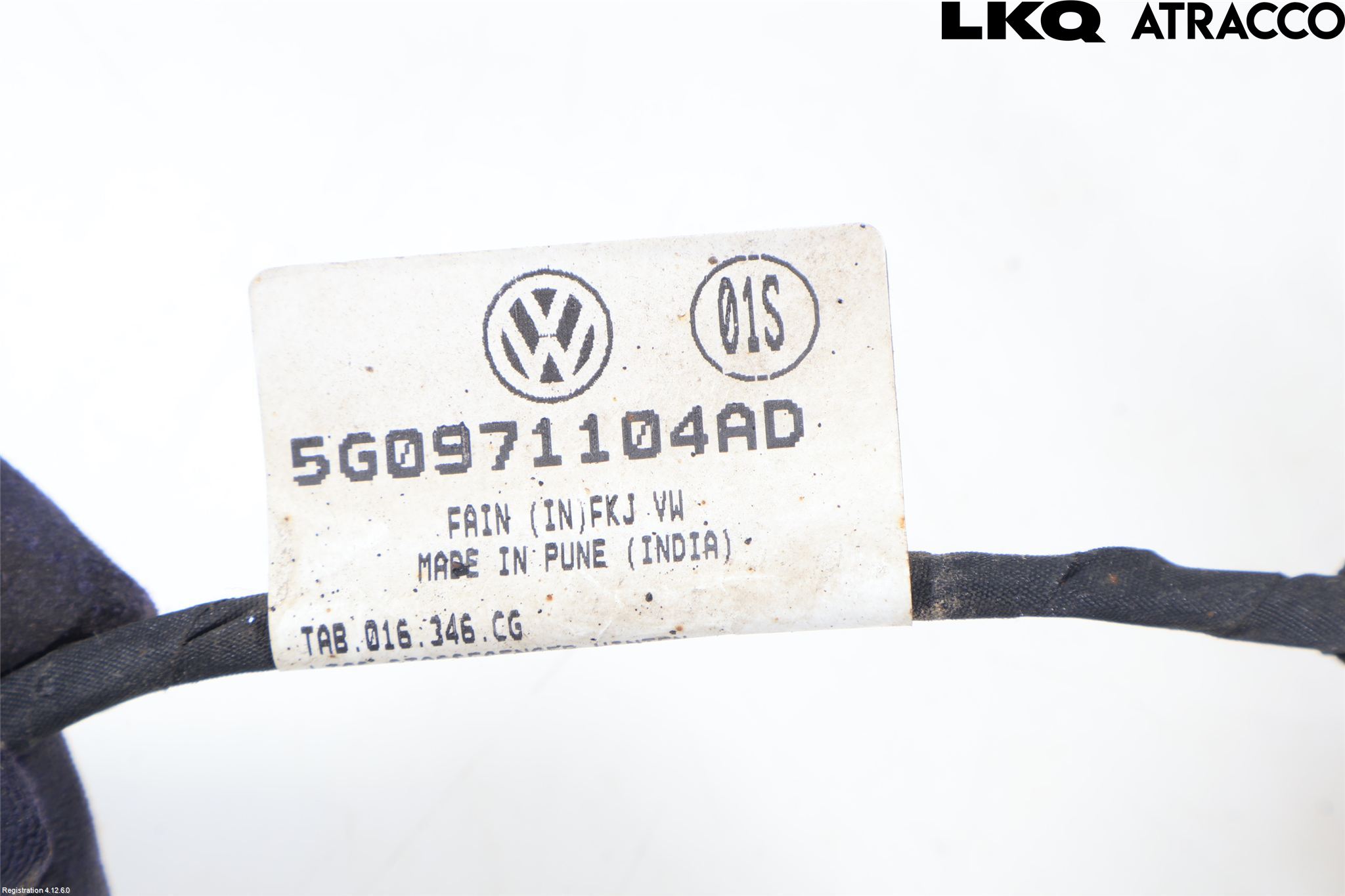 Volkswagen VW GOLF / E-GOLF VII 13-20 Kabelhärva