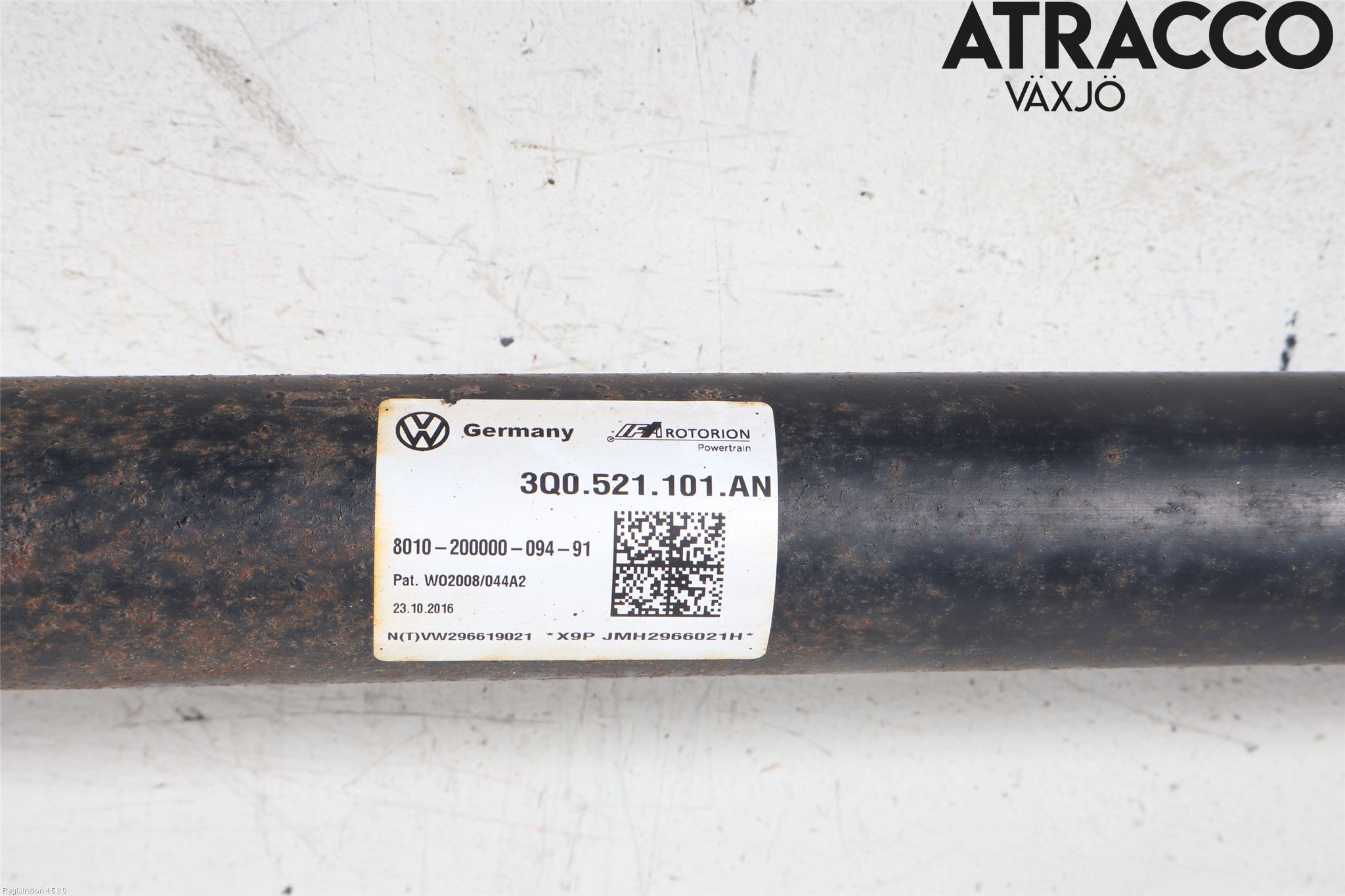Volkswagen VW PASSAT 15-19 Mellanaxel Komp