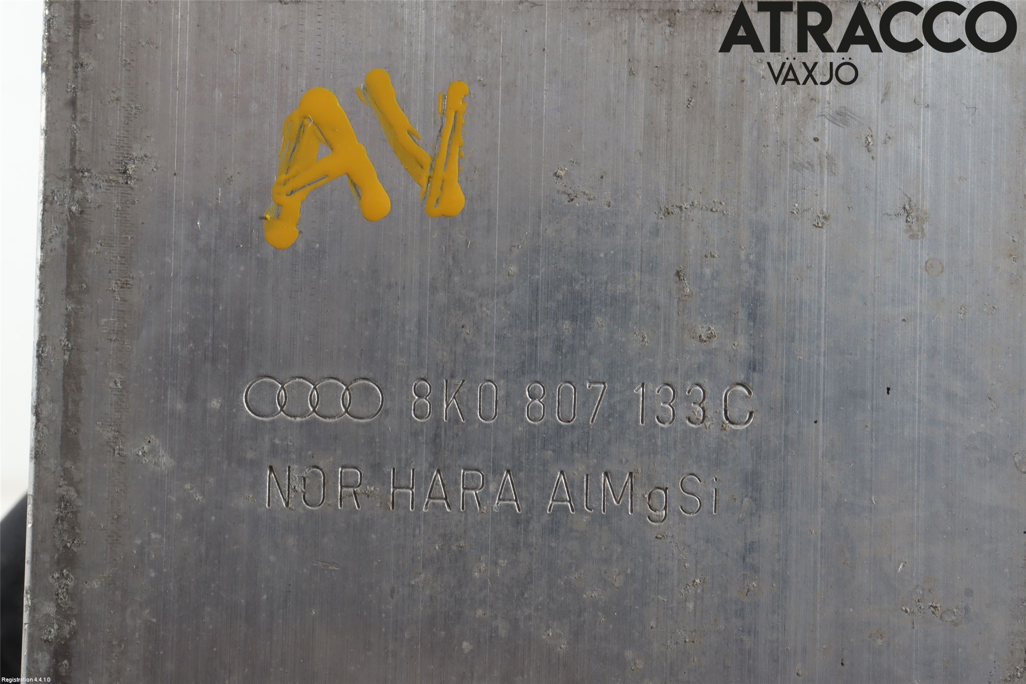 Audi A4 ALLROAD 09-16 Stötfångarbärjärn Fram