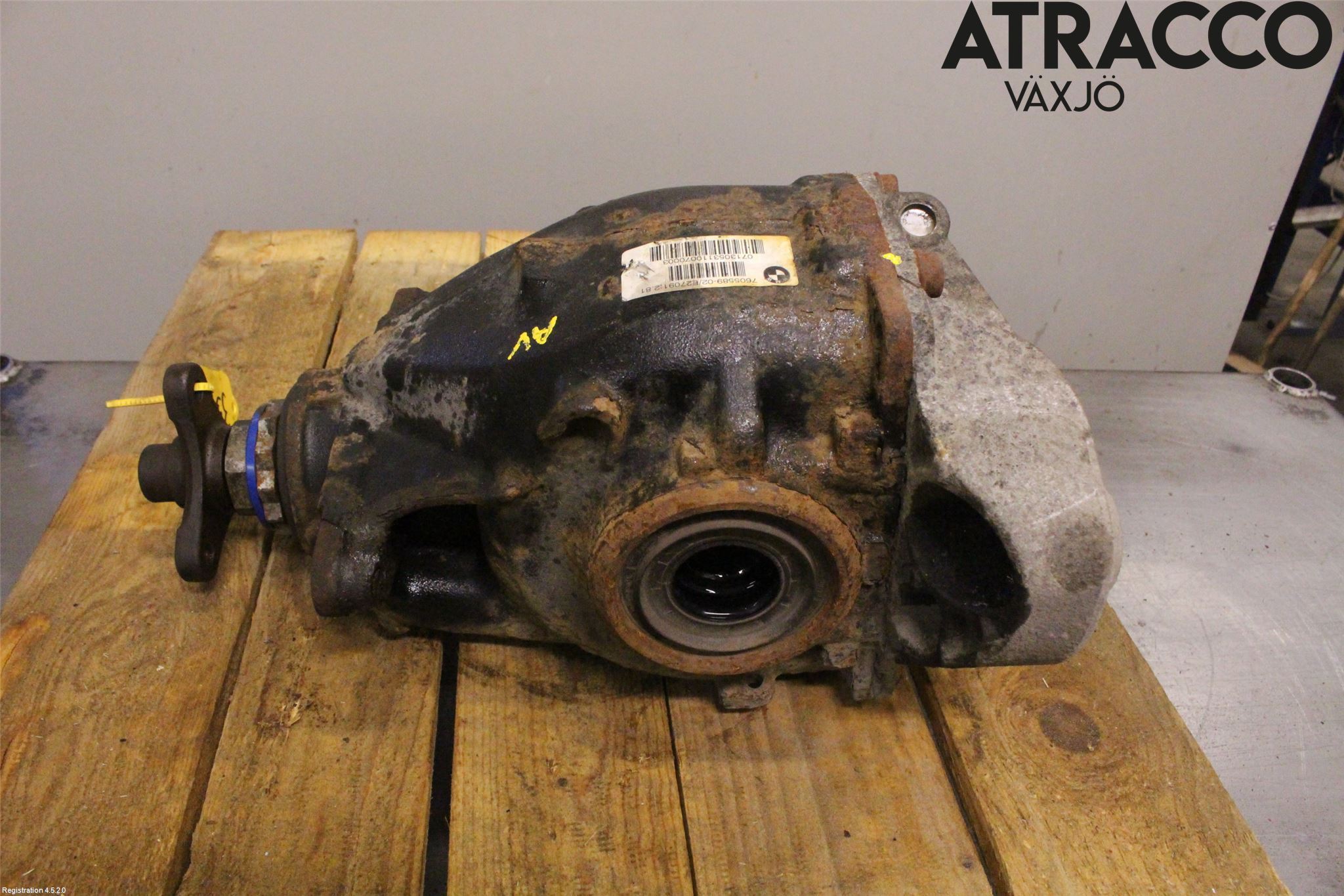 BMW 3 F30/F31/F80 12-19 Bakväxel-Diff