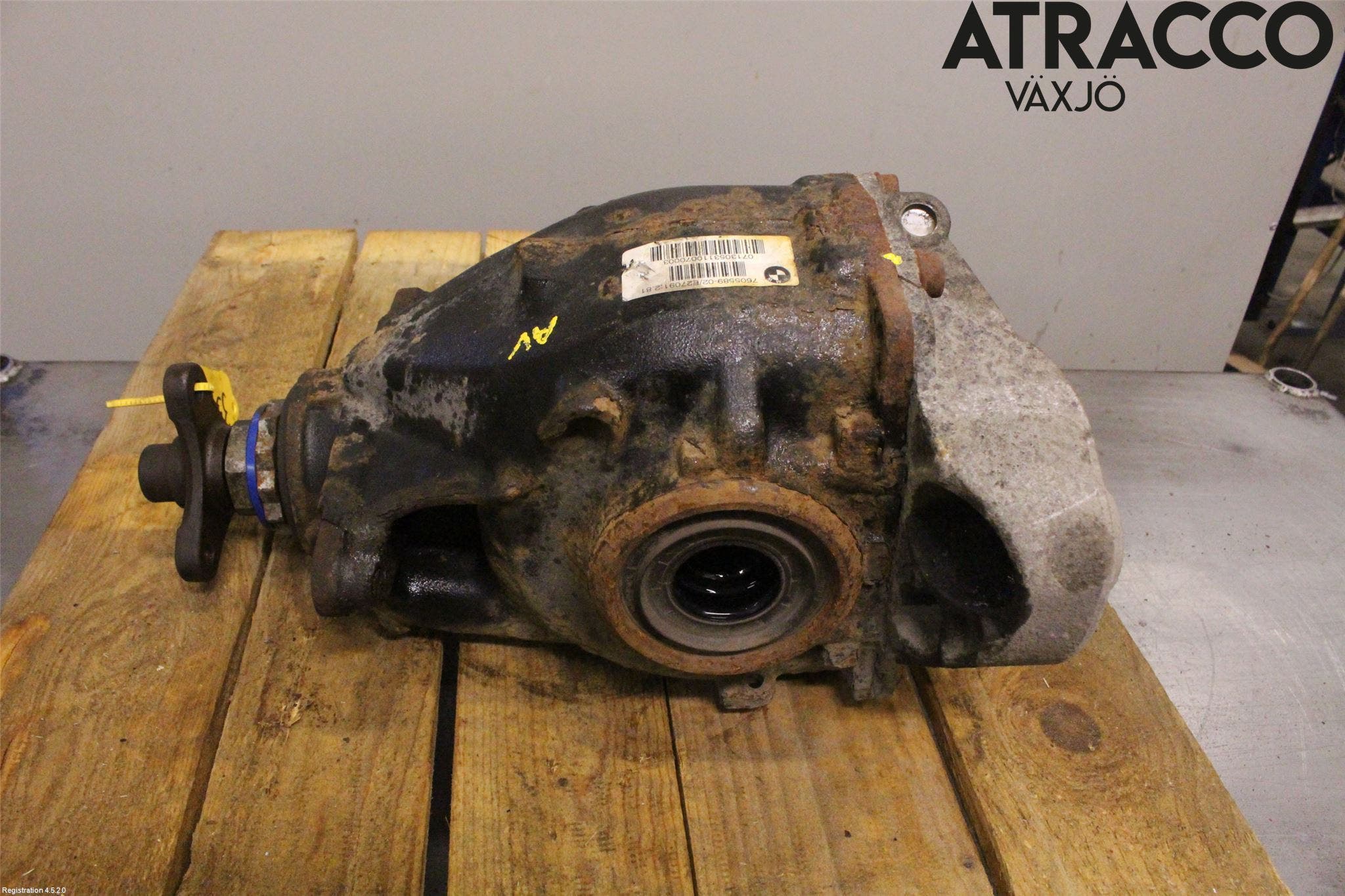 BMW 3 F30/F31/F80 12-19 Bakväxel-Diff