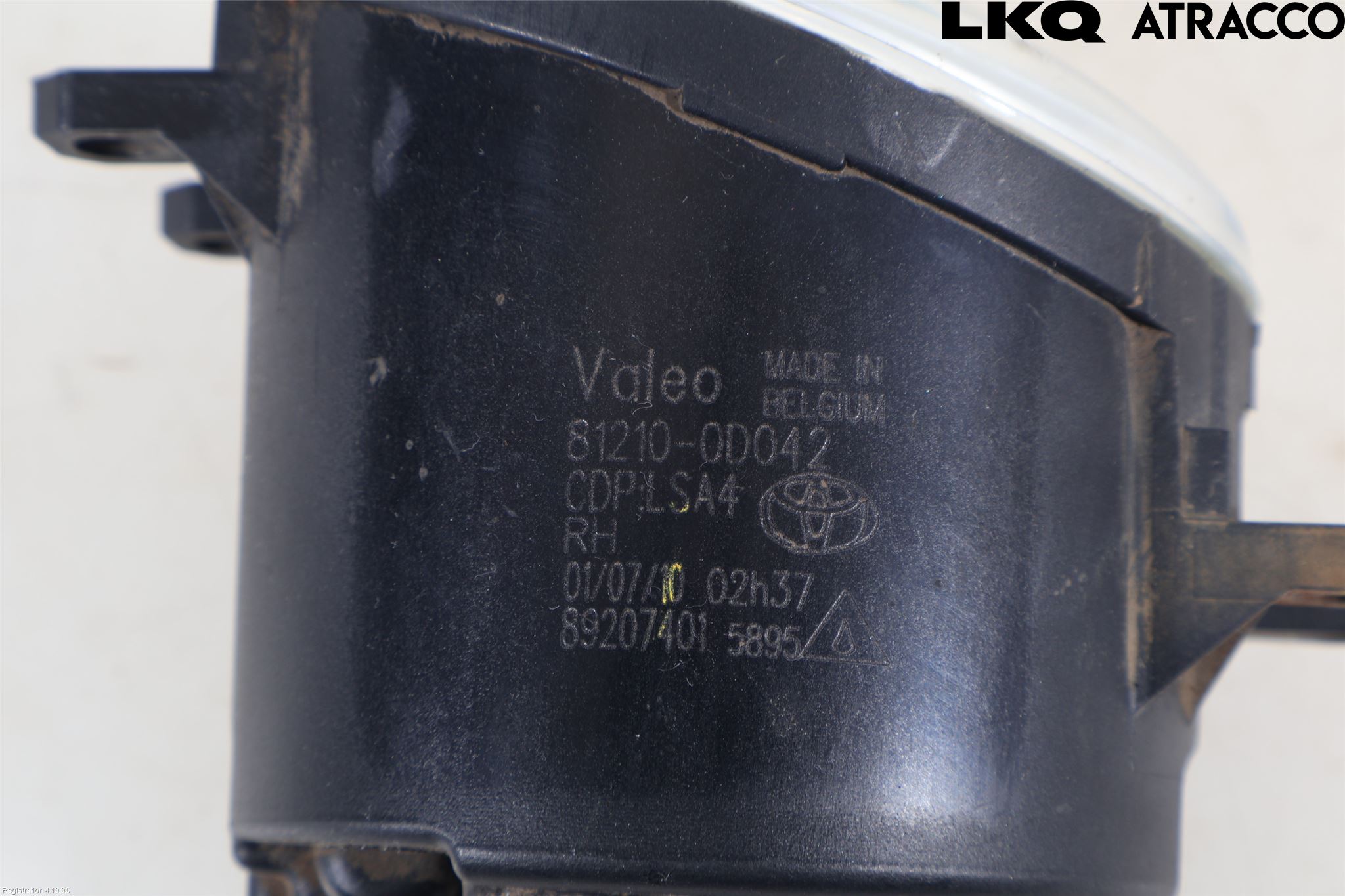 Toyota AVENSIS 09-15 Dimljus-Varselljus Fram