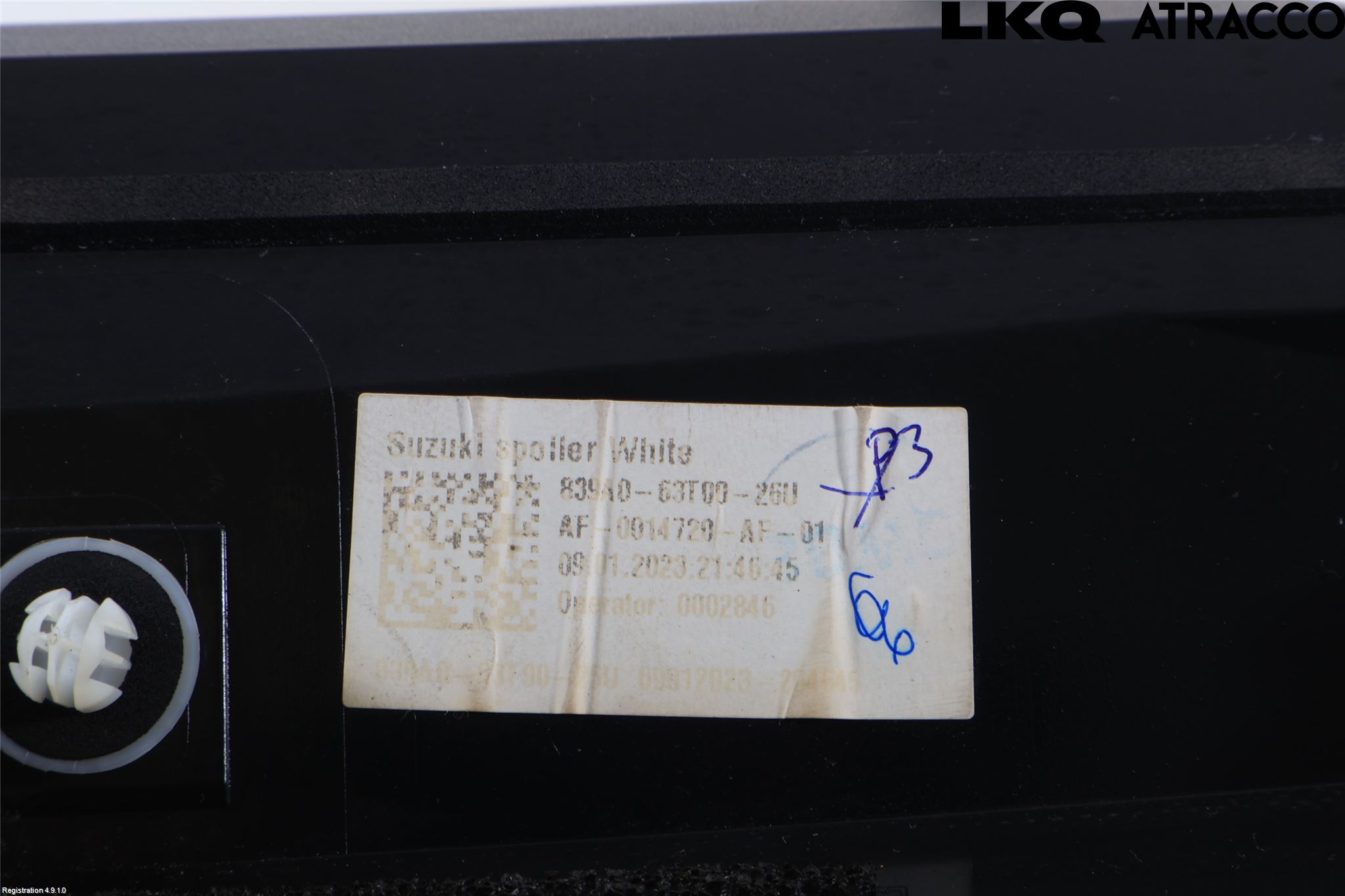 Suzuki SX4 S-CROSS 22- Spoiler Baklucka