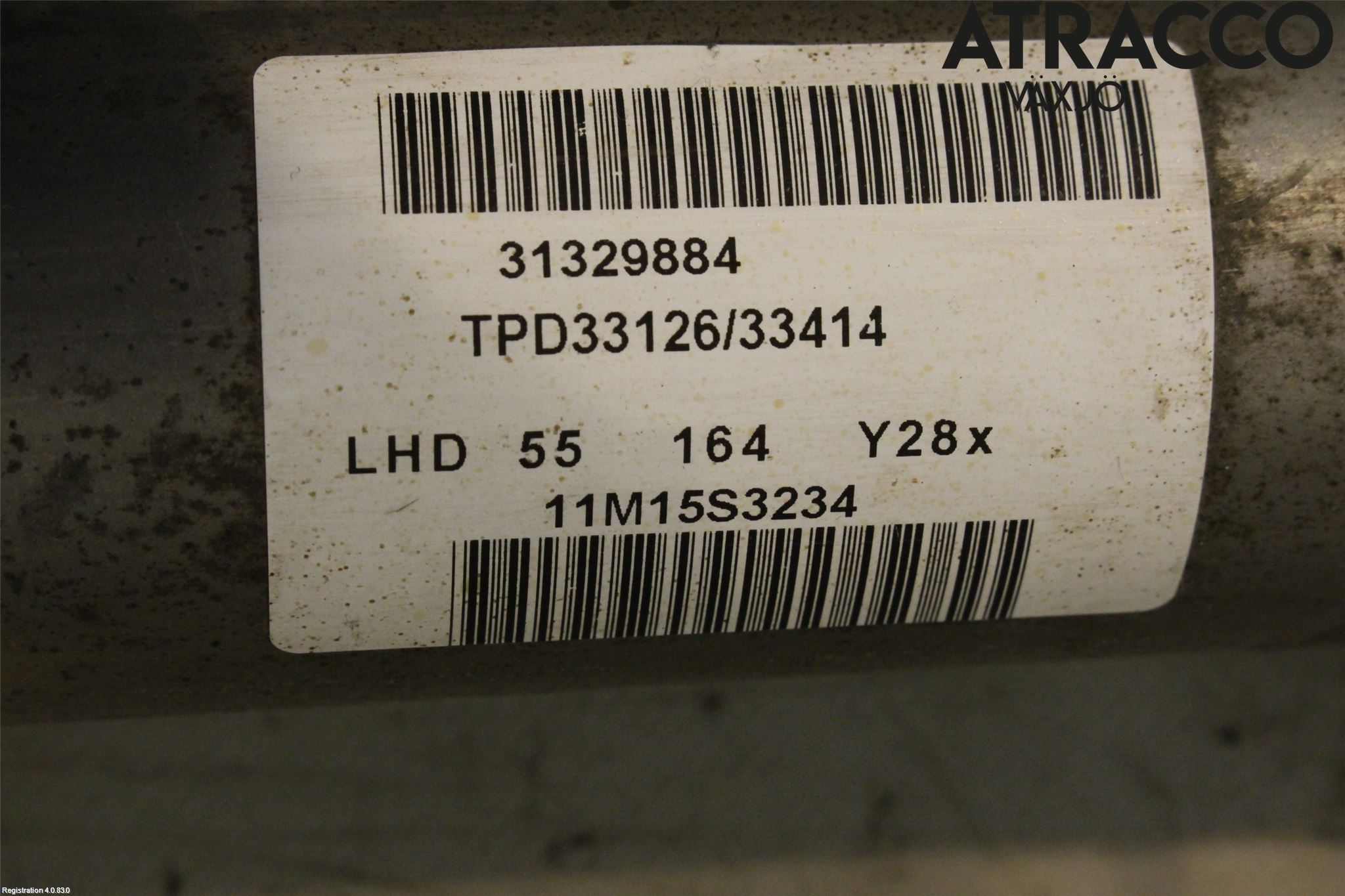 Volvo V70 08-13 Styrväxel Servo -Snäcka