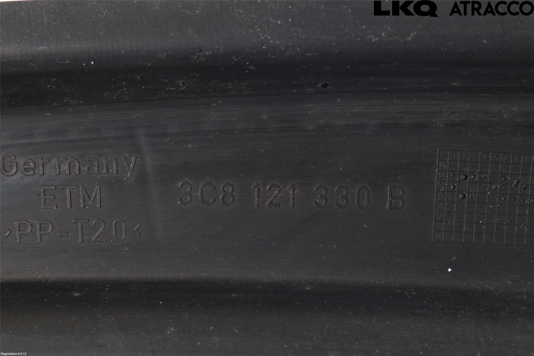Volkswagen VW PASSAT CC 08-16 Deflektor Plåt-Plast Kylning