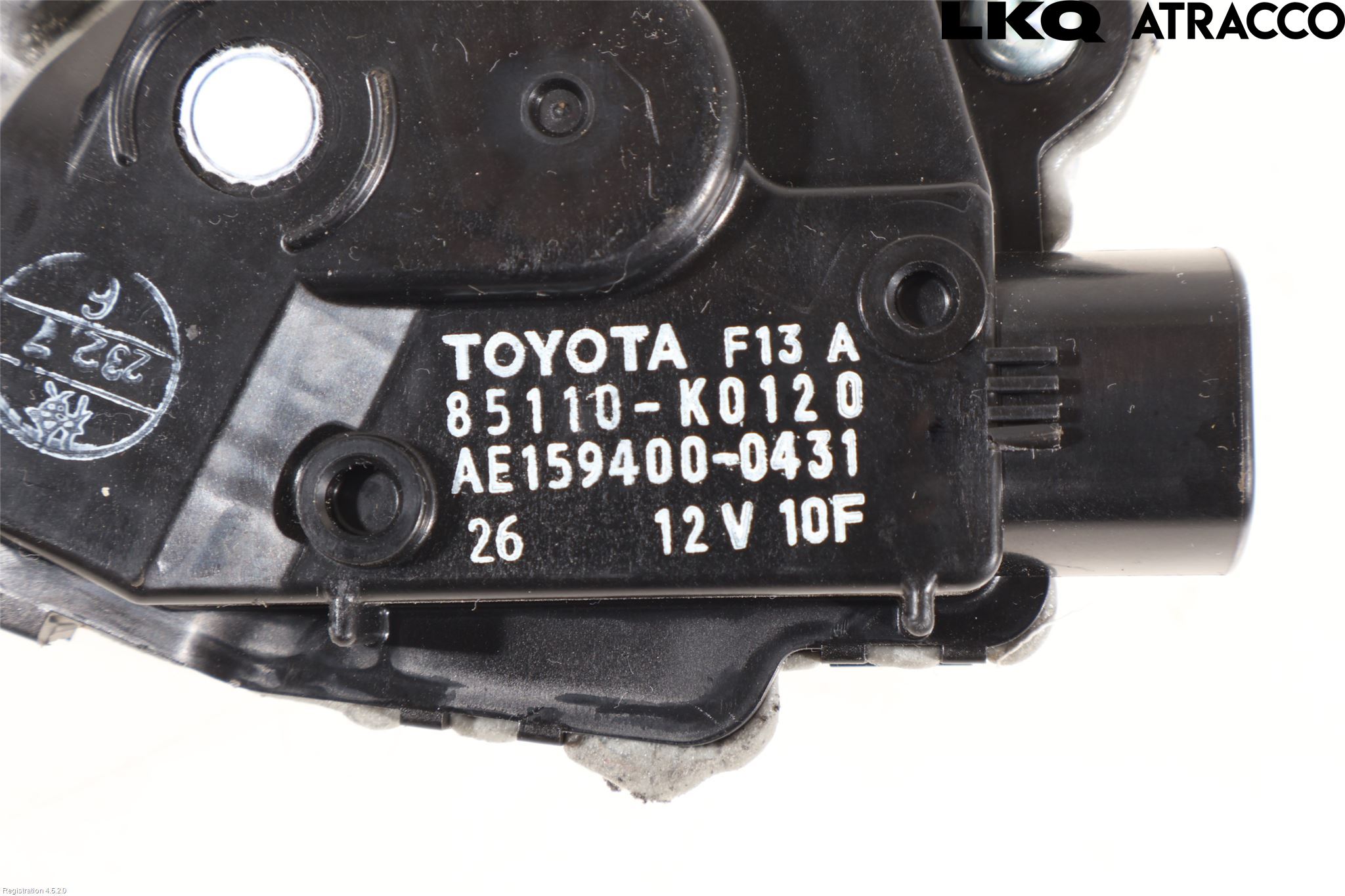 Mazda 2 KB Hybrid 22- Torkarmotor Vindruta
