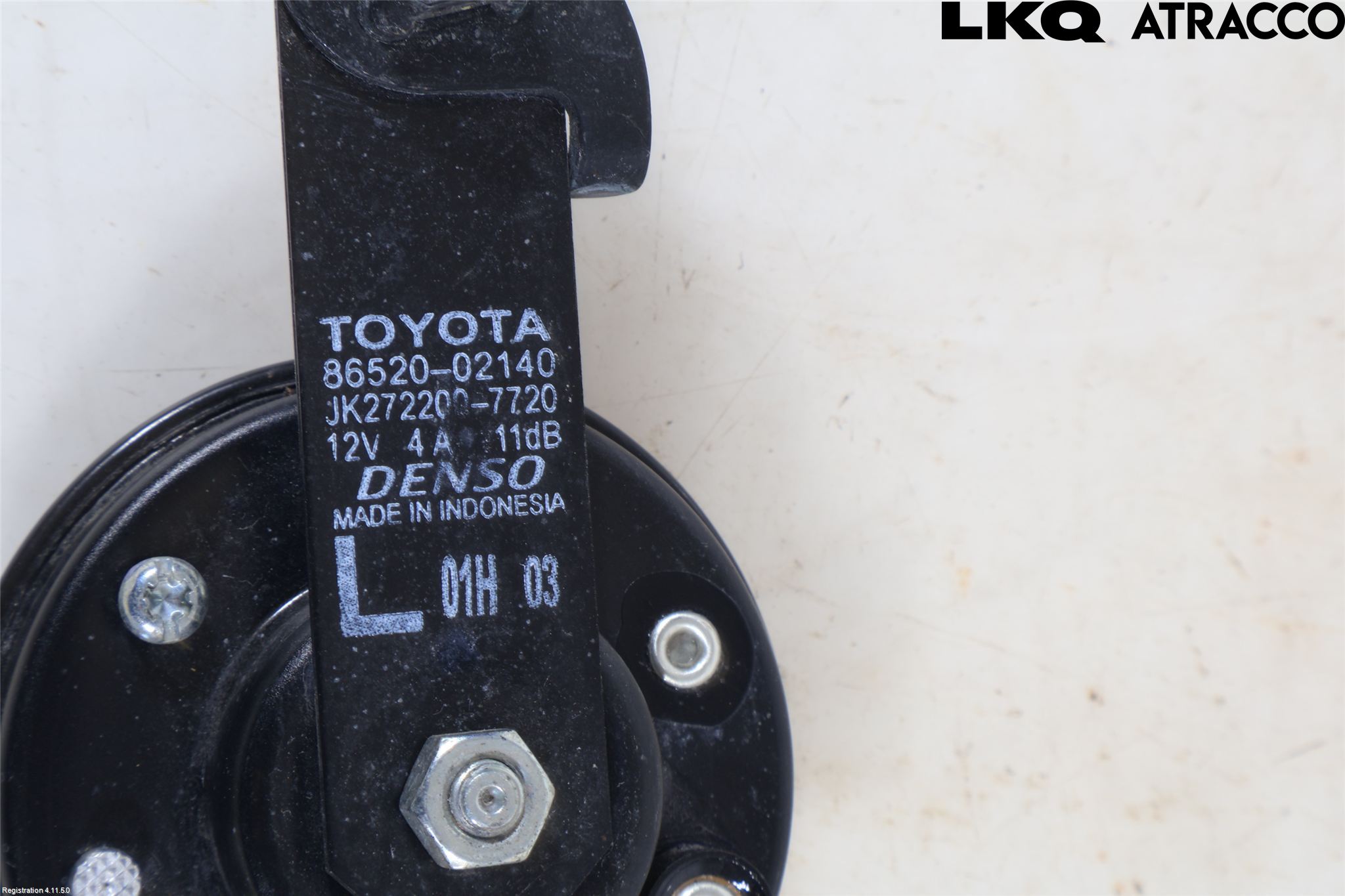 Toyota C-HR 24- Signalhorn