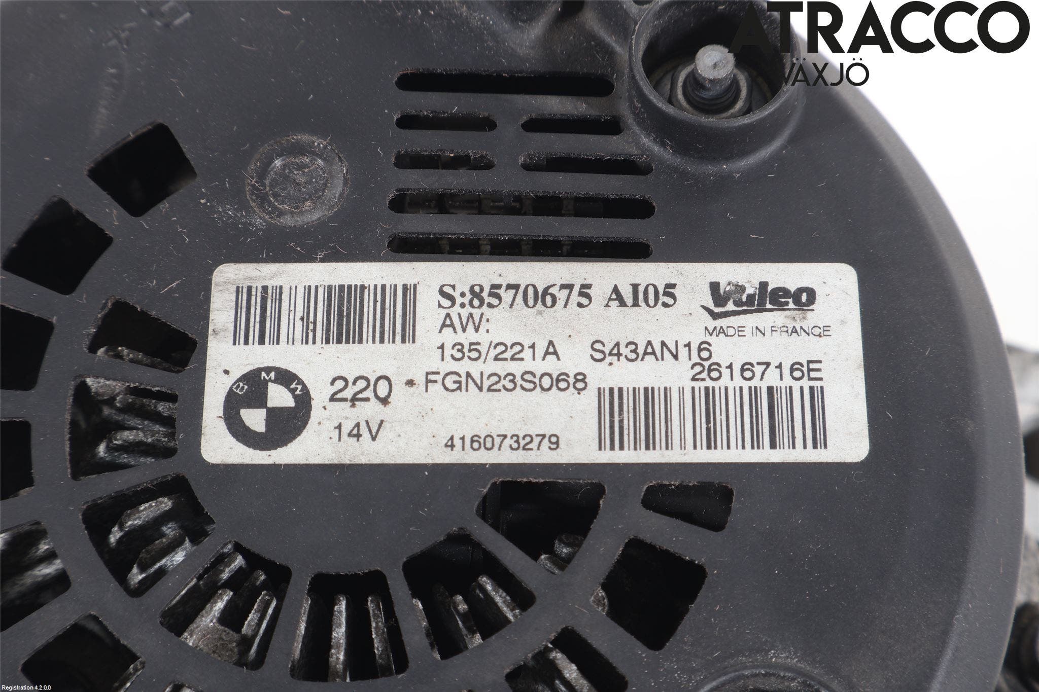 BMW 4 F32/F33/F82/F83 13-20 Generator