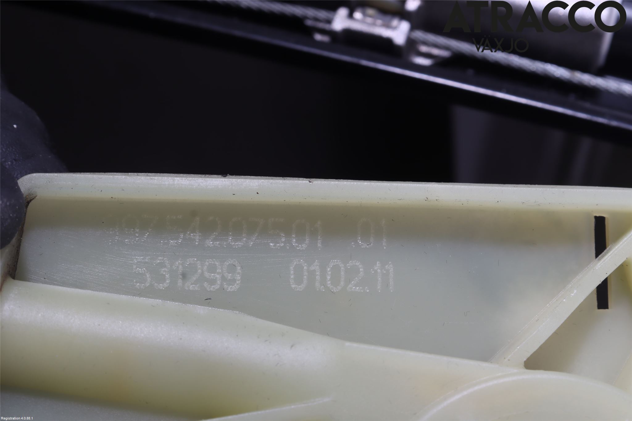 Porsche 911 (997) 05-12 Fönsterhissmekanism
