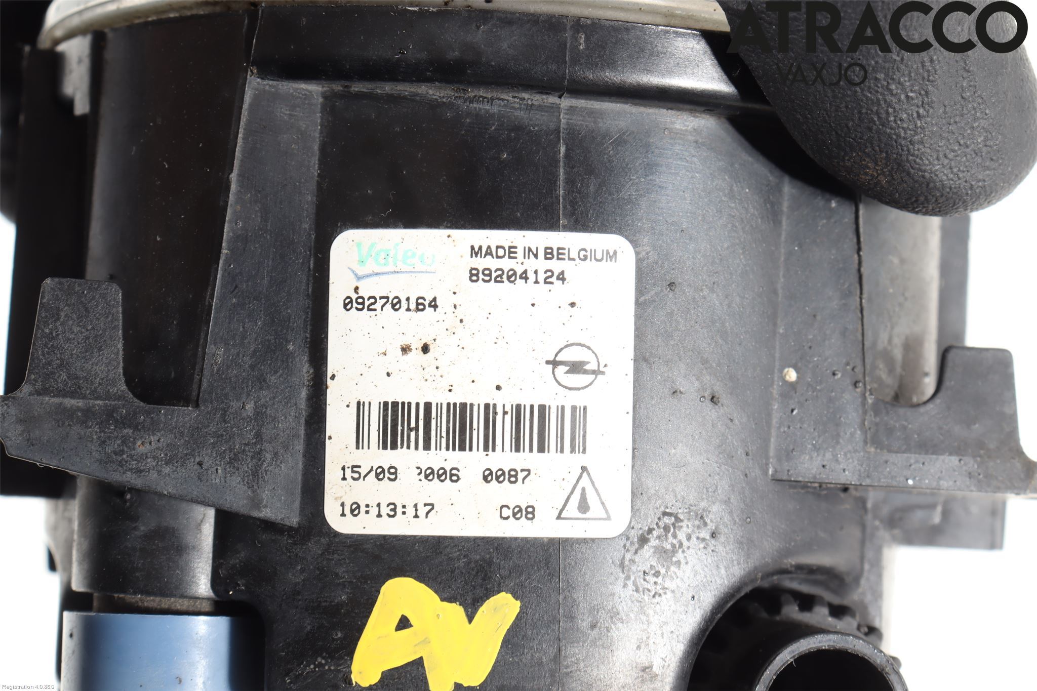 Opel VECTRA C 06-08 Dimljus-Varselljus Fram
